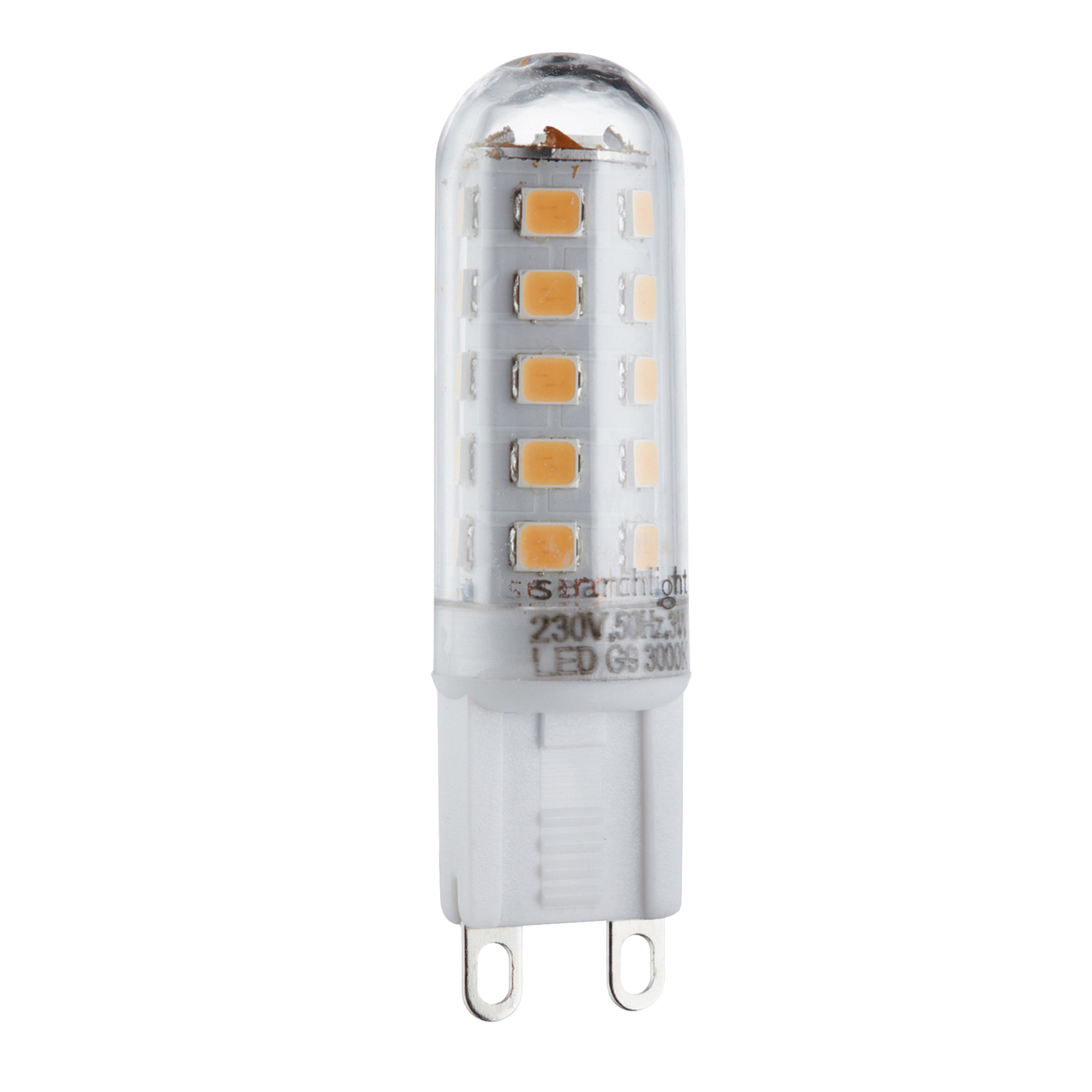 Searchlight G9 LED 3W Lamp - 3000K - Dimmable - Pack of 10