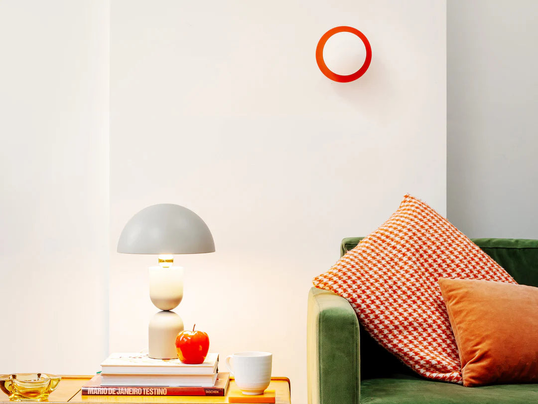 houseof. Opal Disk Wall Light - Peel Orange
