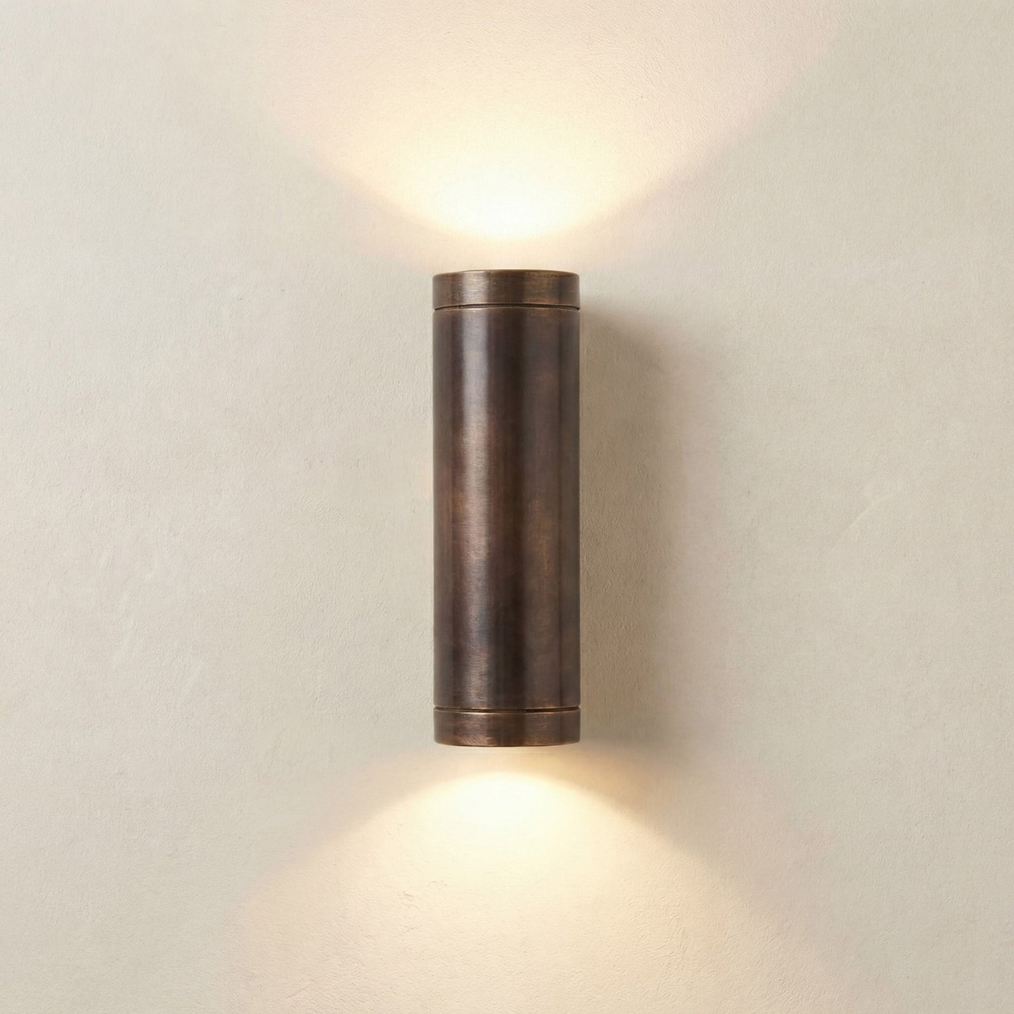 Navigator Pharos Up and Down Wall Light - Antique Brass