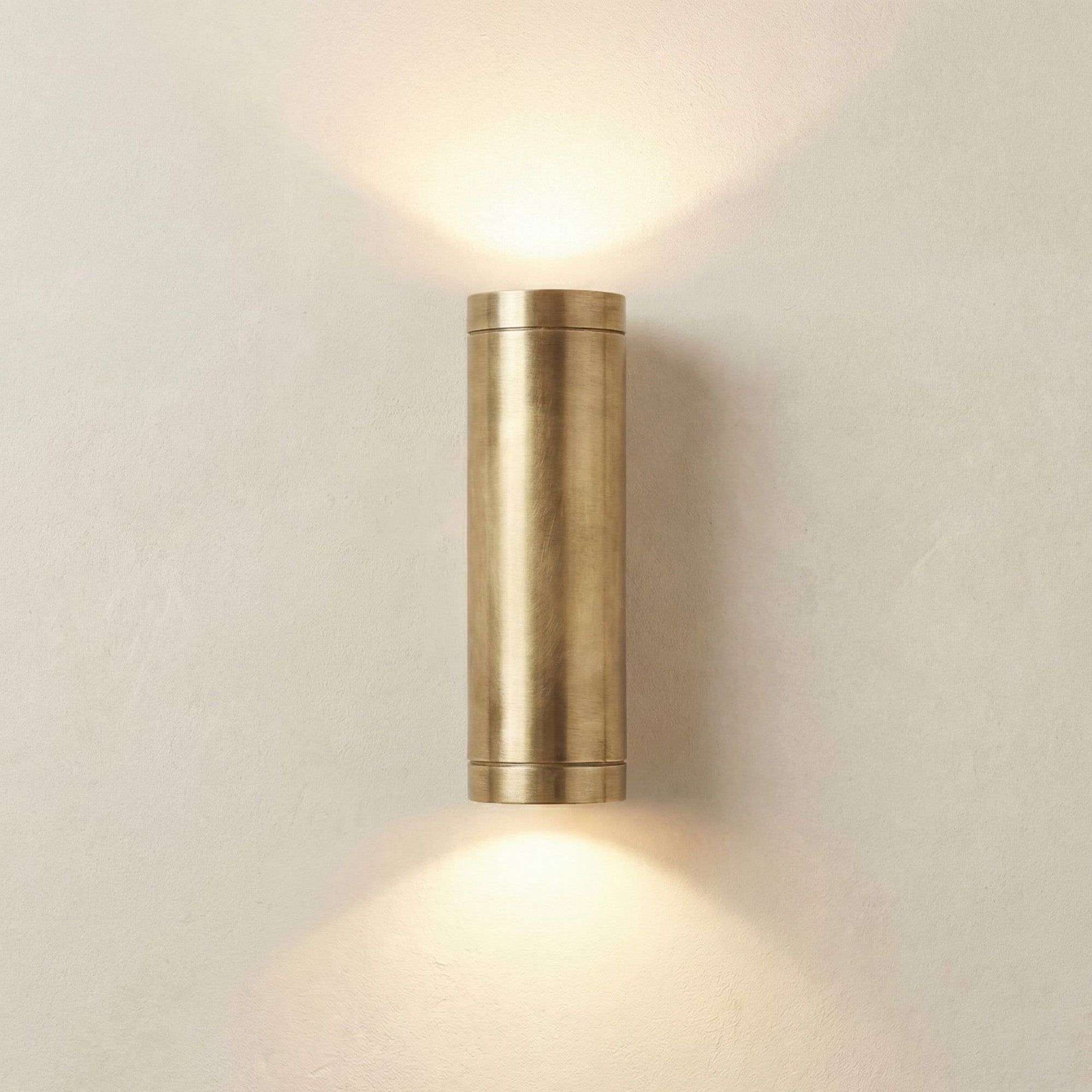 Navigator Up & Down Wall Light - Raw Brass