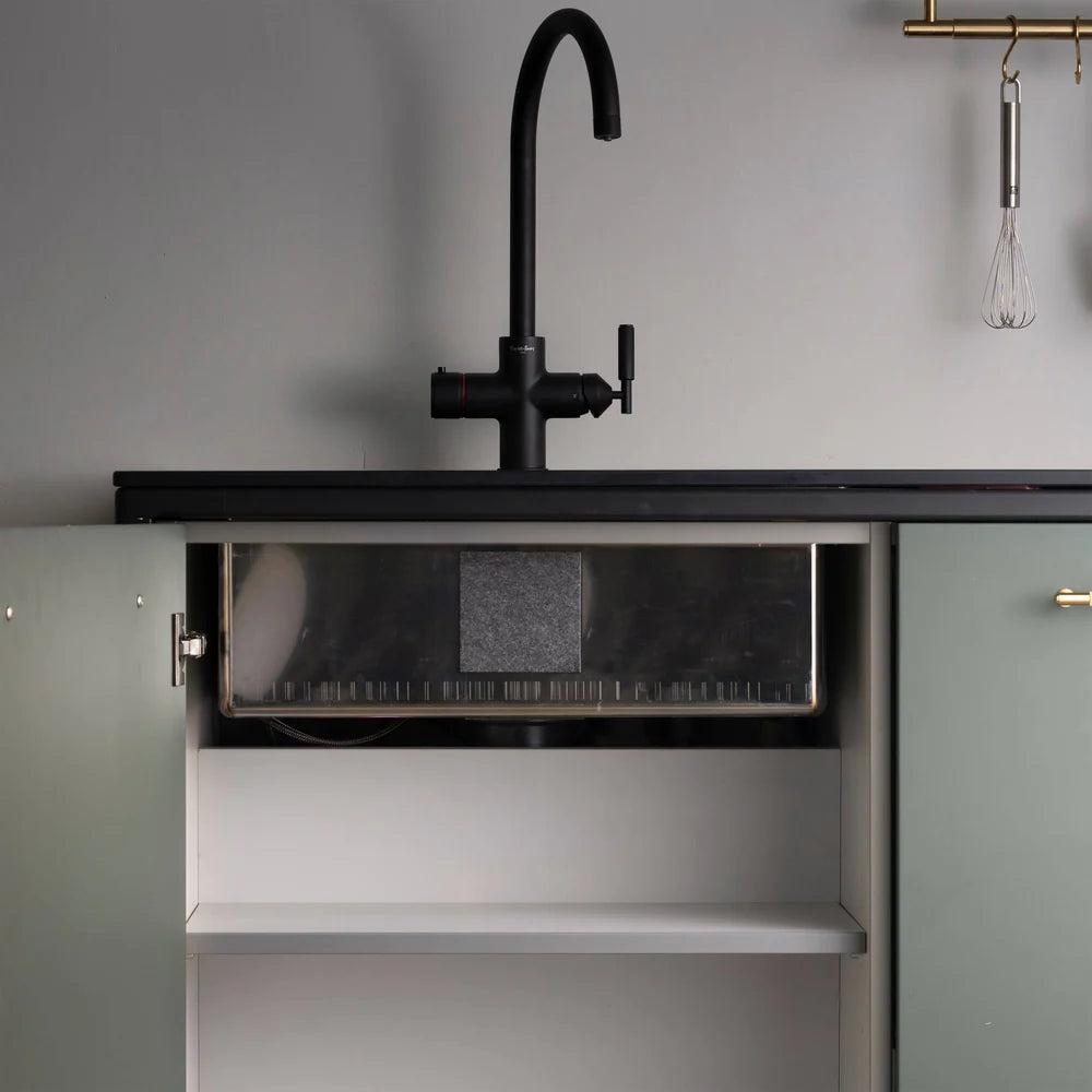 Buster + Punch UK Kitchen Tap Pull-Out Mixer - Cross Knurl