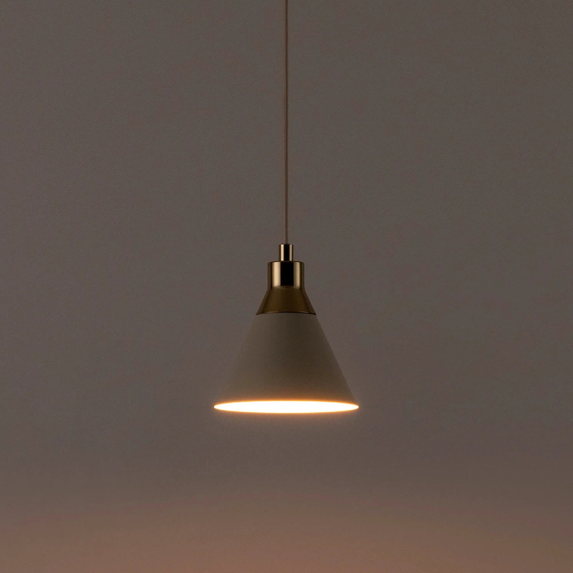 houseof. Cone Ceiling Pendant Light - Sand