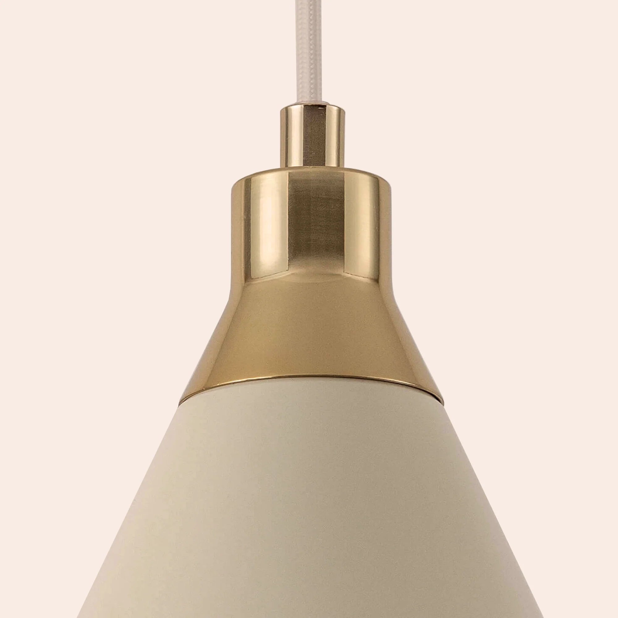 houseof. Cone Ceiling Pendant Light - Sand