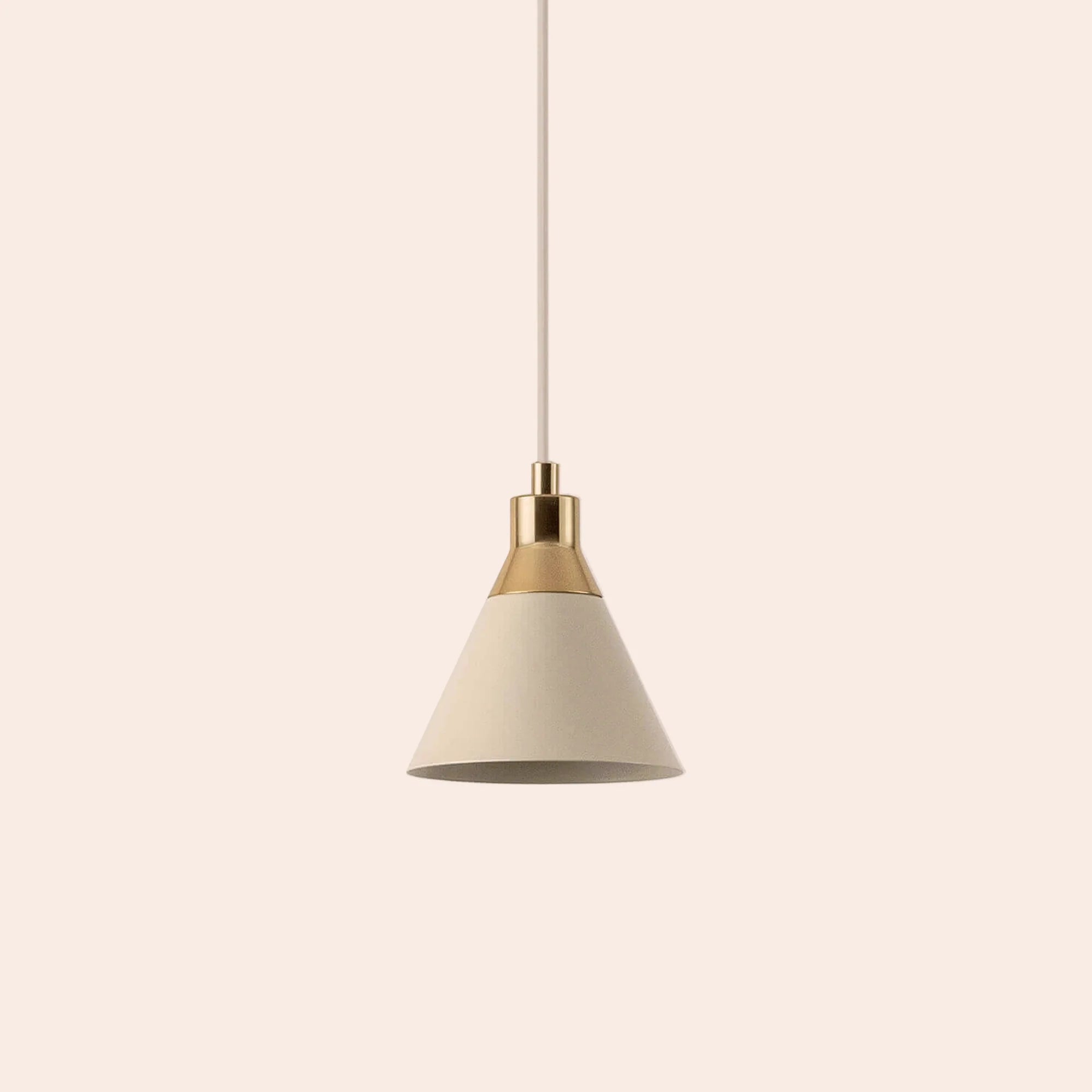 houseof. Cone Ceiling Pendant Light - Sand
