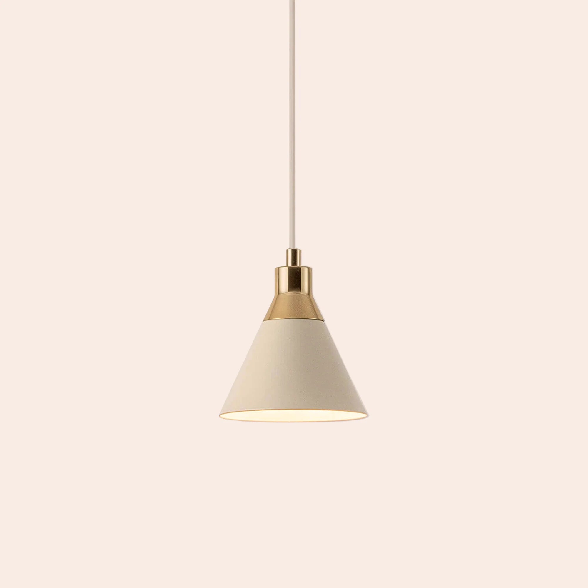 houseof. Cone Ceiling Pendant Light - Sand