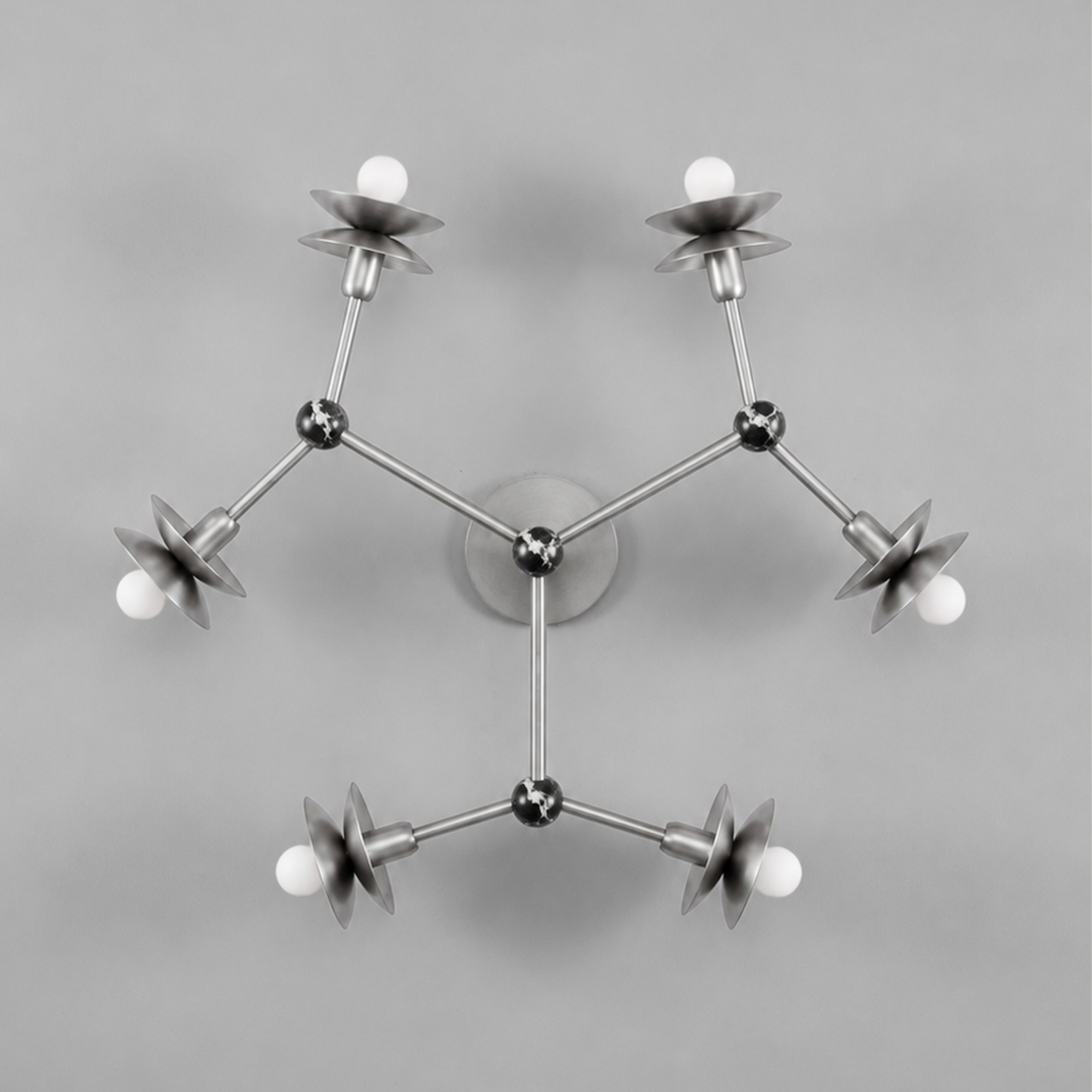 Schwung Babylon 6 Light Flush/Wall Sconce Light