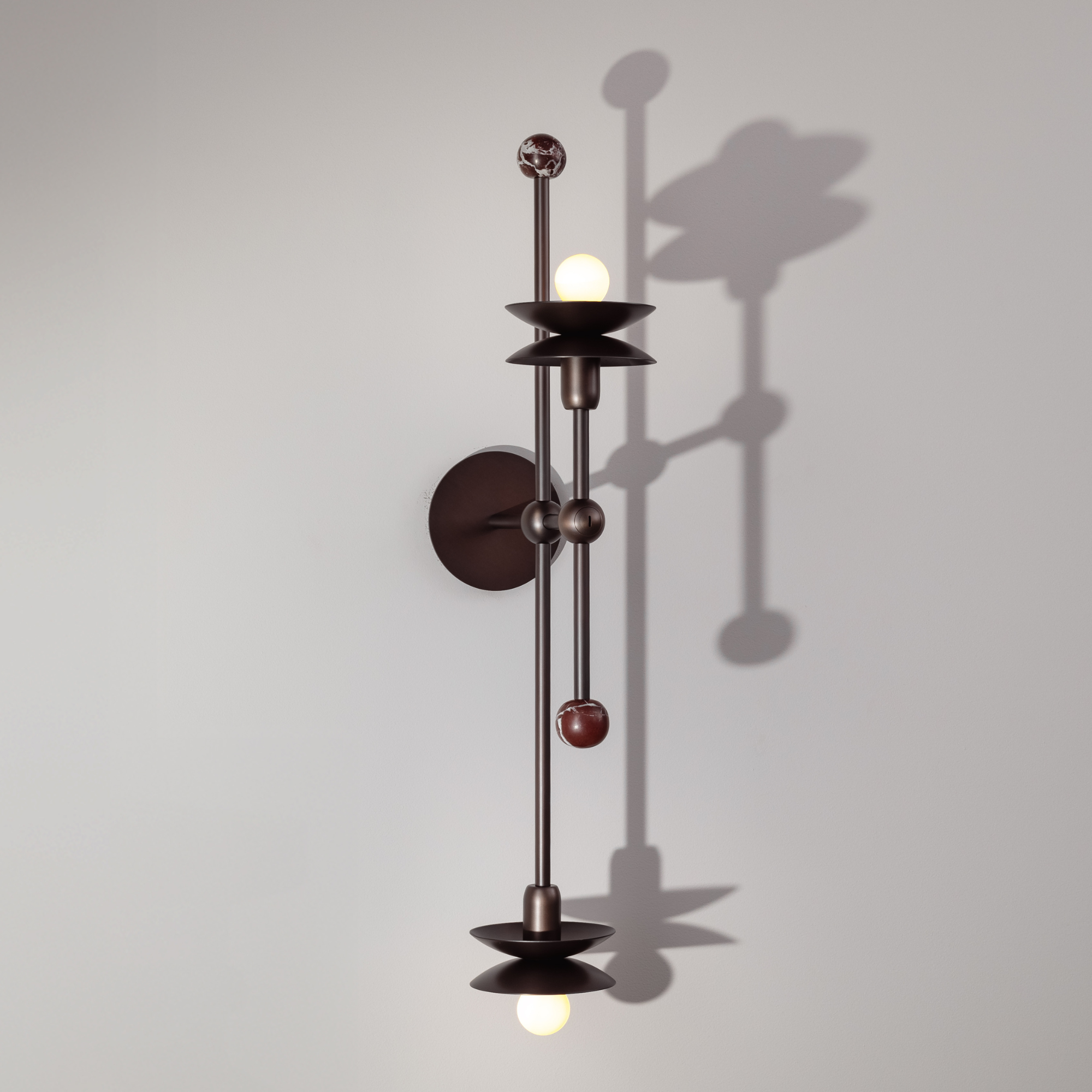 Schwung Babylon Double Flush/Wall Sconce Light