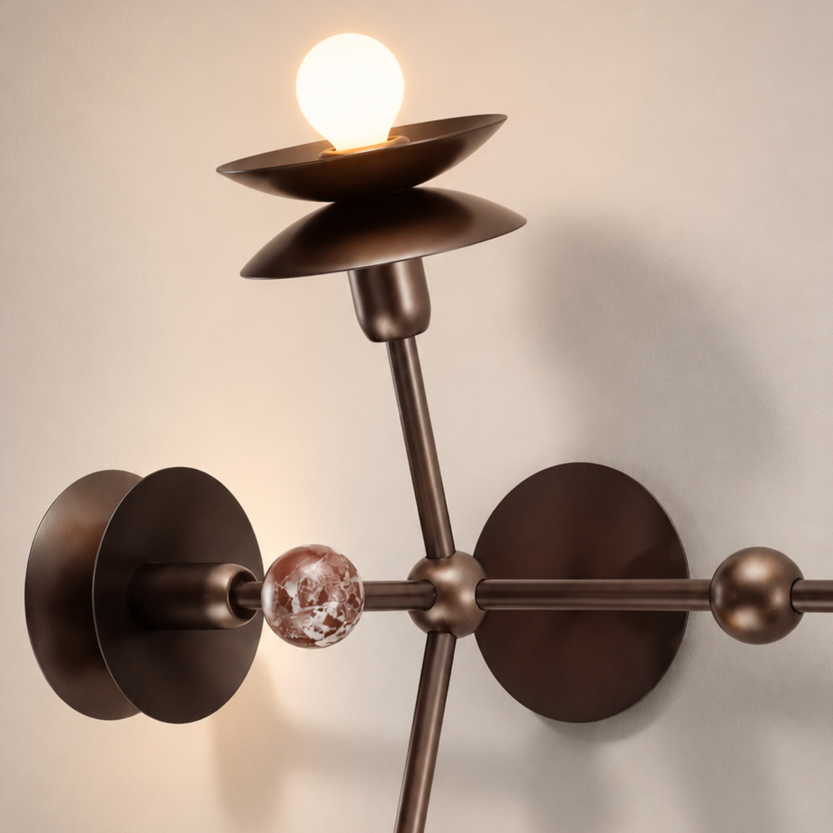 Schwung Babylon Horizon Flush/Wall Sconce Light