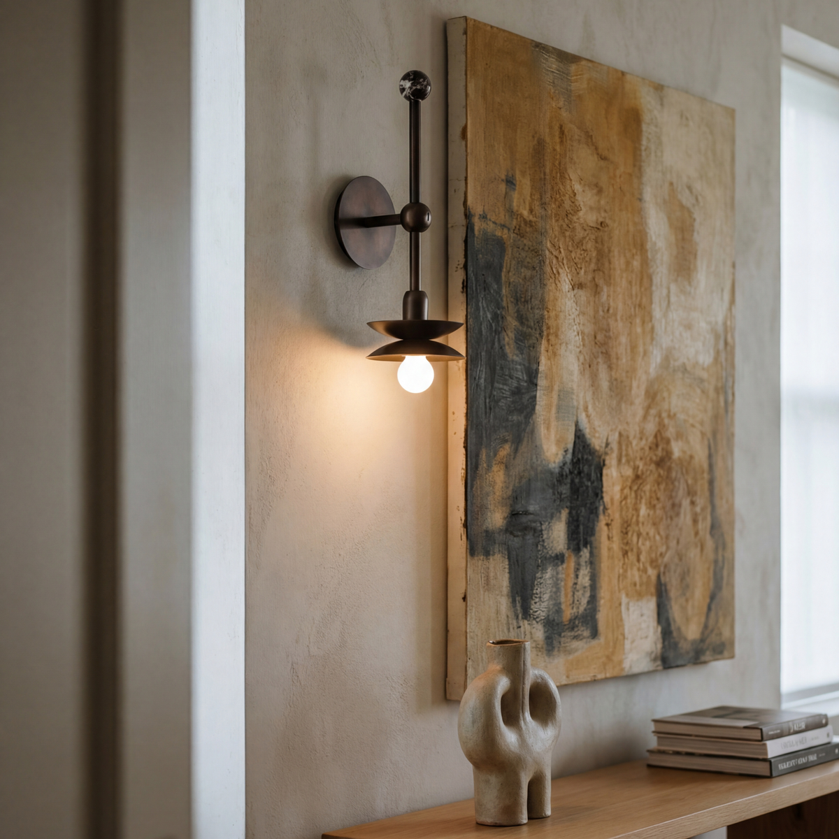 Schwung Babylon Single Wall Sconce Light