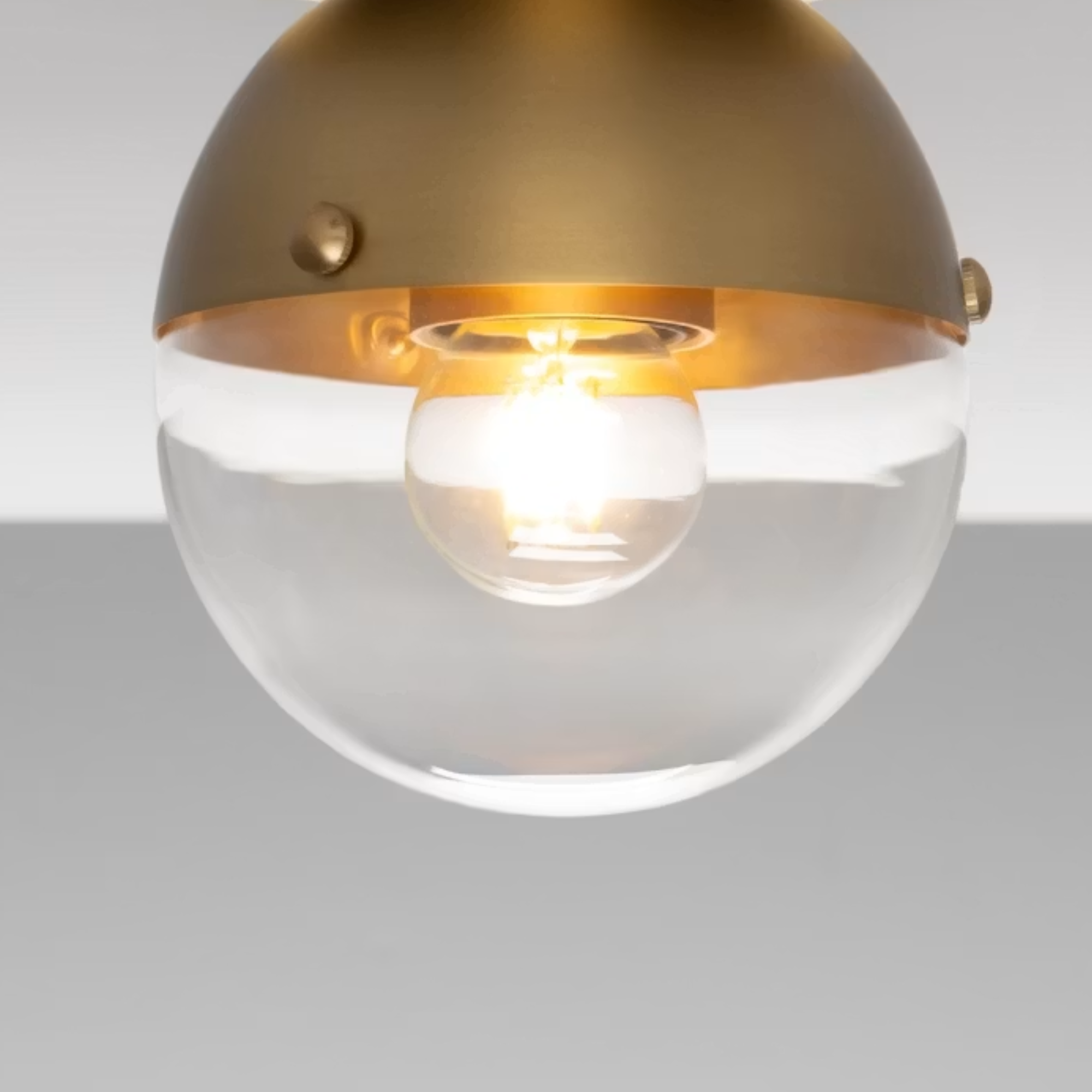 Schwung Molecule 7 Light Chandelier - Transparent Glass