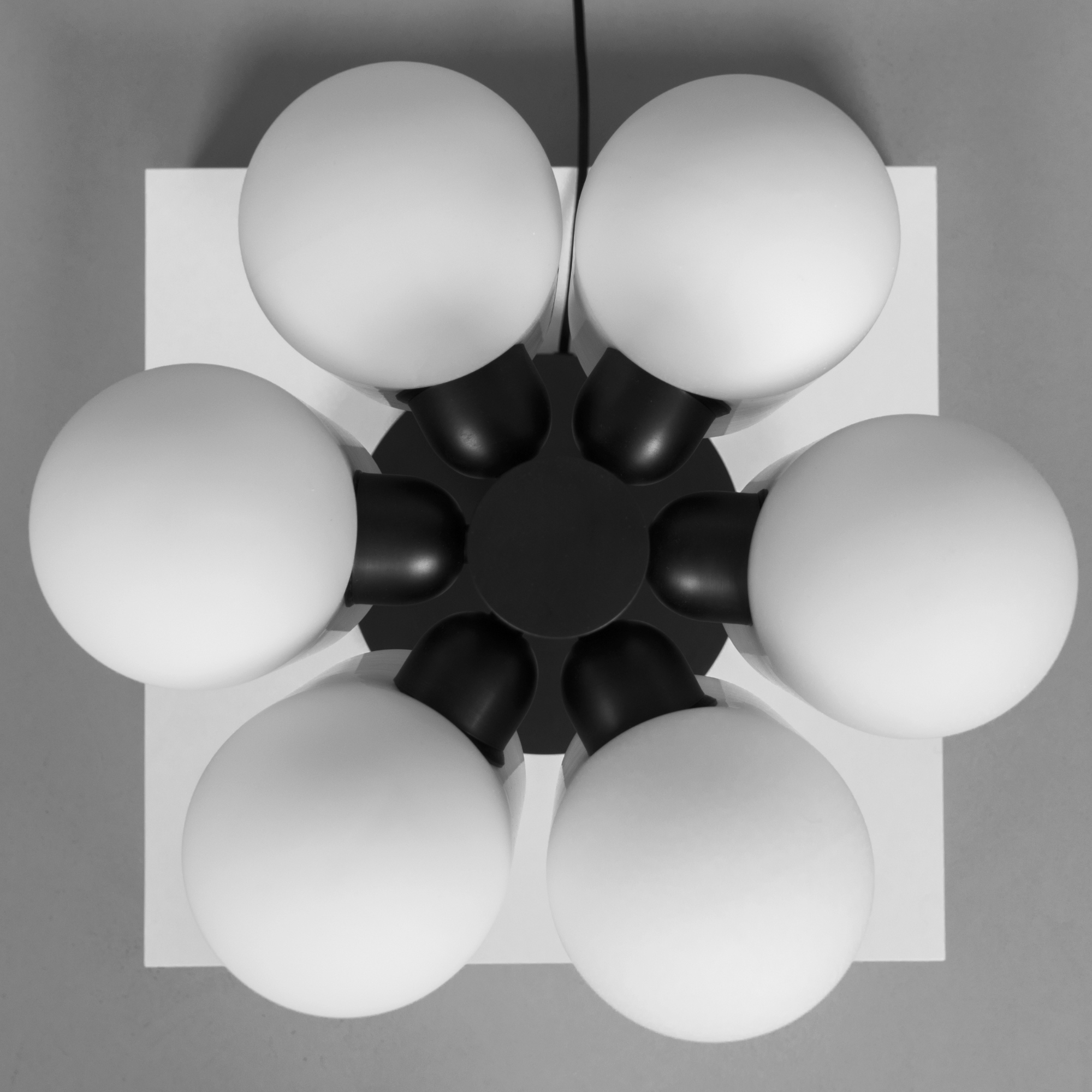 Schwung Odyssey 6 Table Lamp - Opal Mat Glass