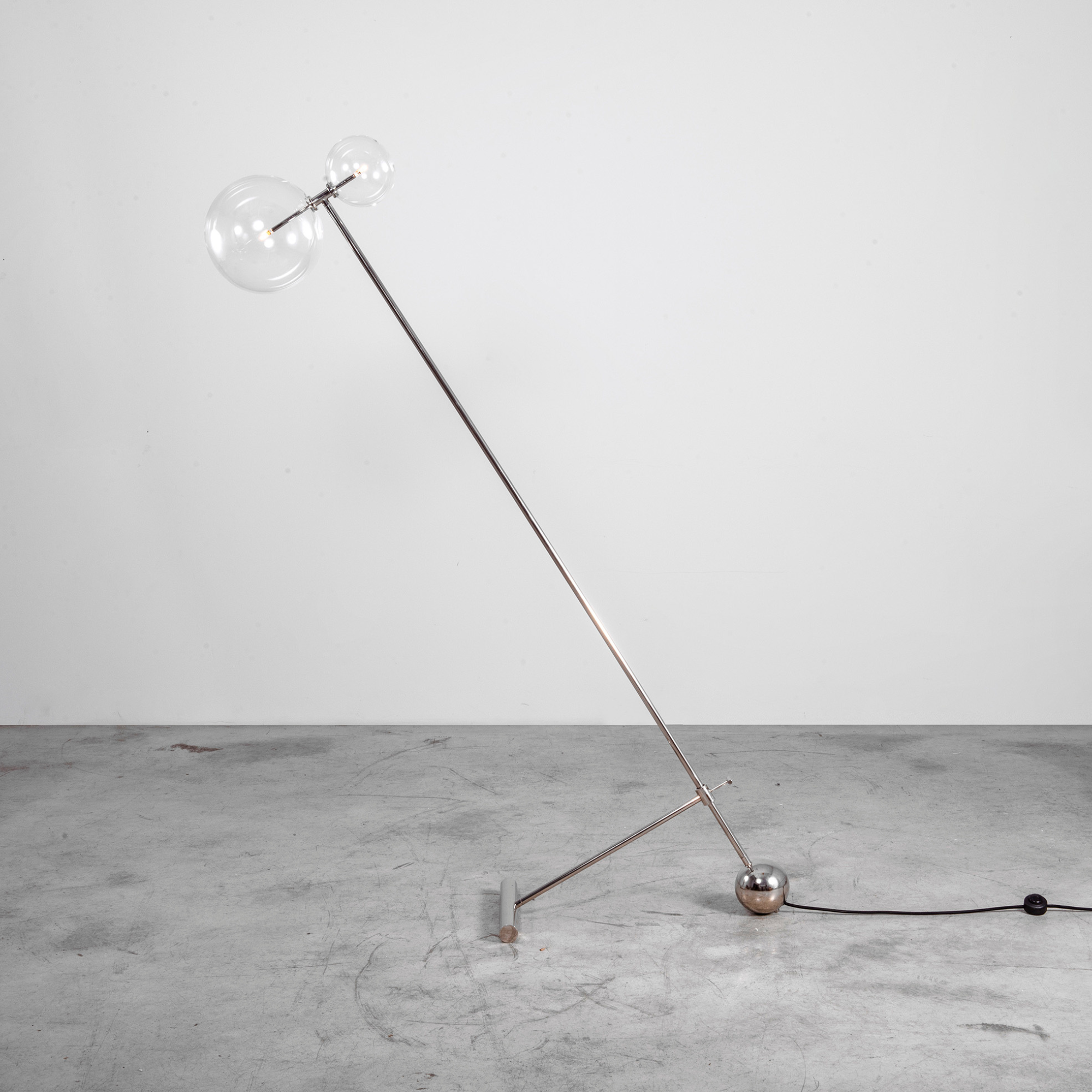 Schwung Zosia Floor Lamp - Transparent Glass