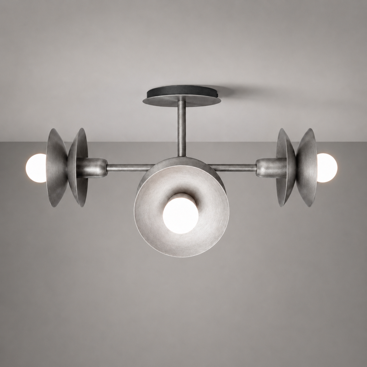 Schwung Babylon 4 Light Flush/Wall Sconce Light