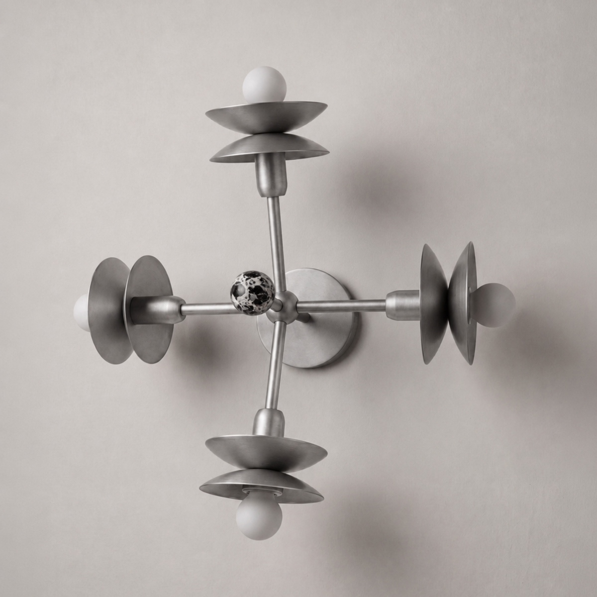Schwung Babylon 4 Light Flush/Wall Sconce Light