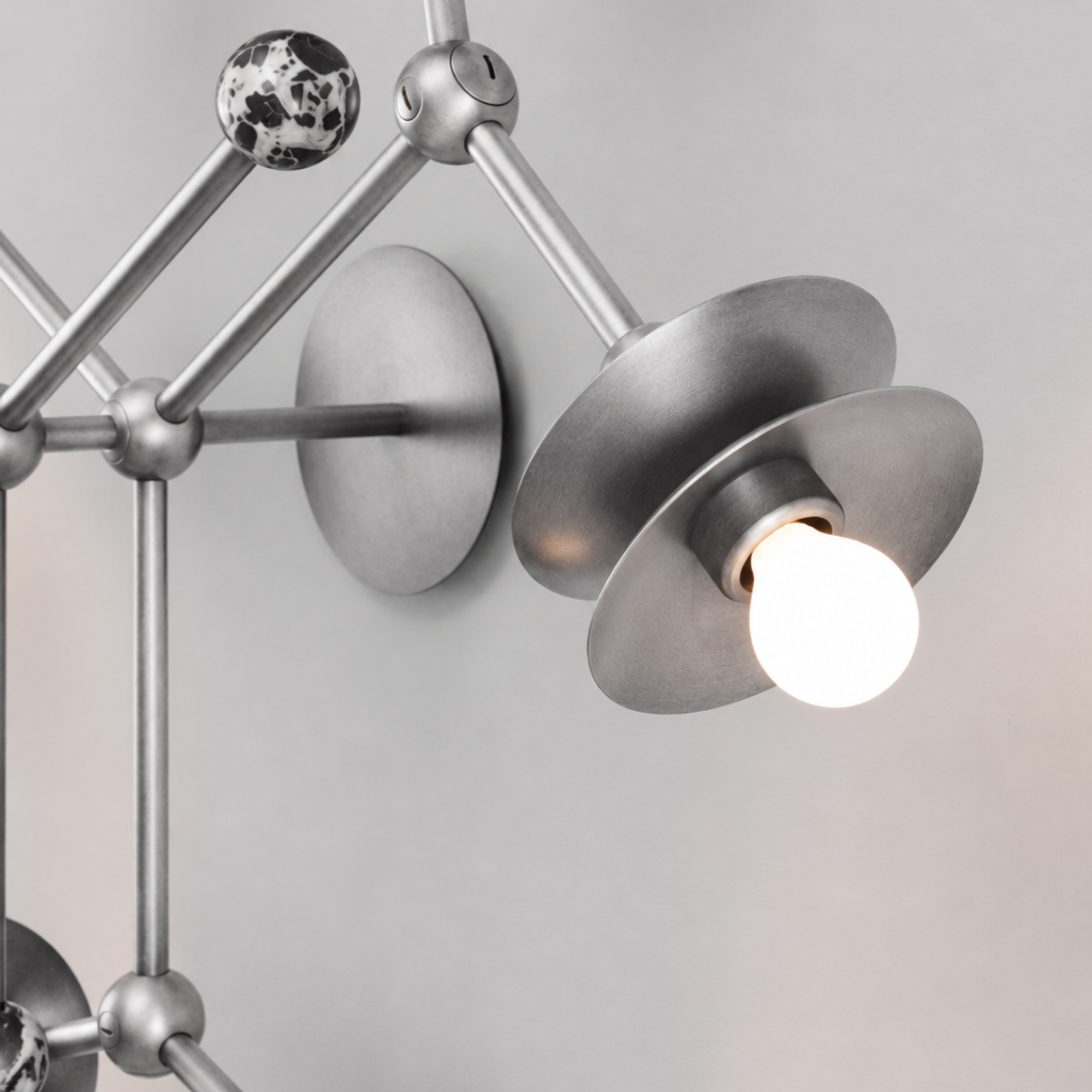 Schwung Babylon 6 Light Flush/Wall Sconce Light