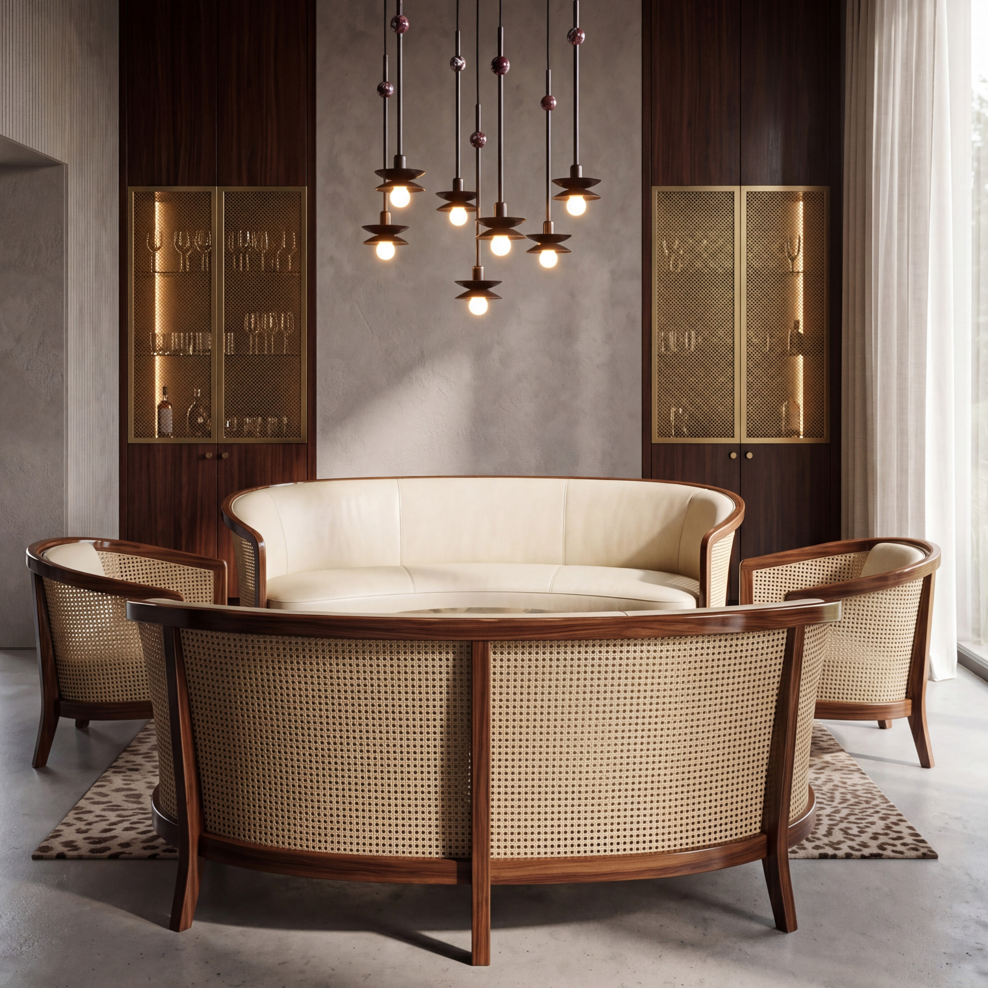 Schwung Babylon Cluster 7 Chandelier