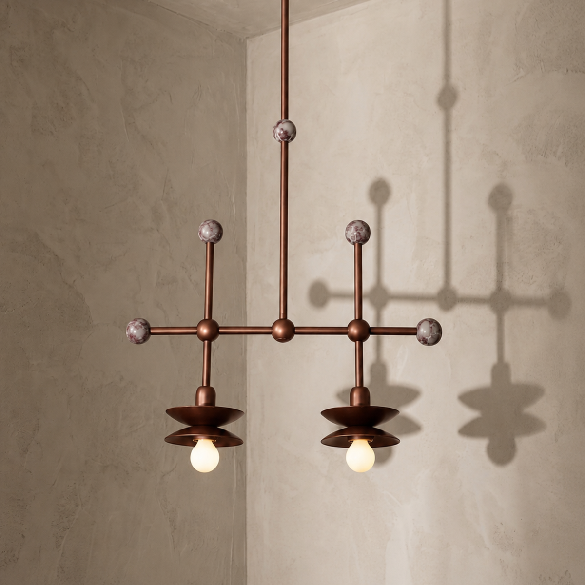 Schwung Babylon Double Pendant