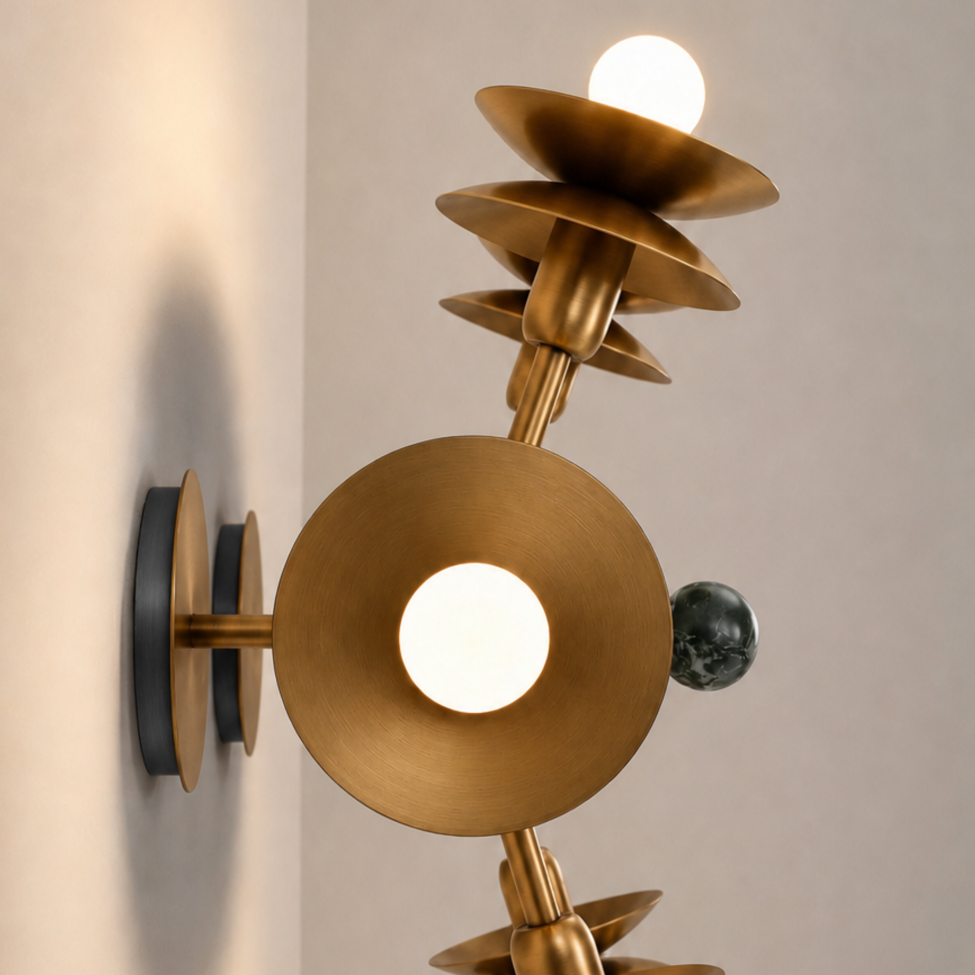 Schwung Babylon Horizon Flush/Wall Sconce Light