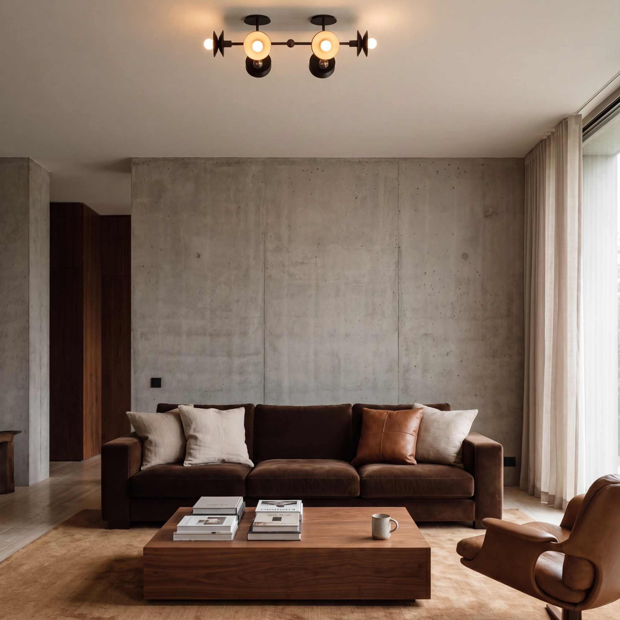 Schwung Babylon Horizon Flush/Wall Sconce Light