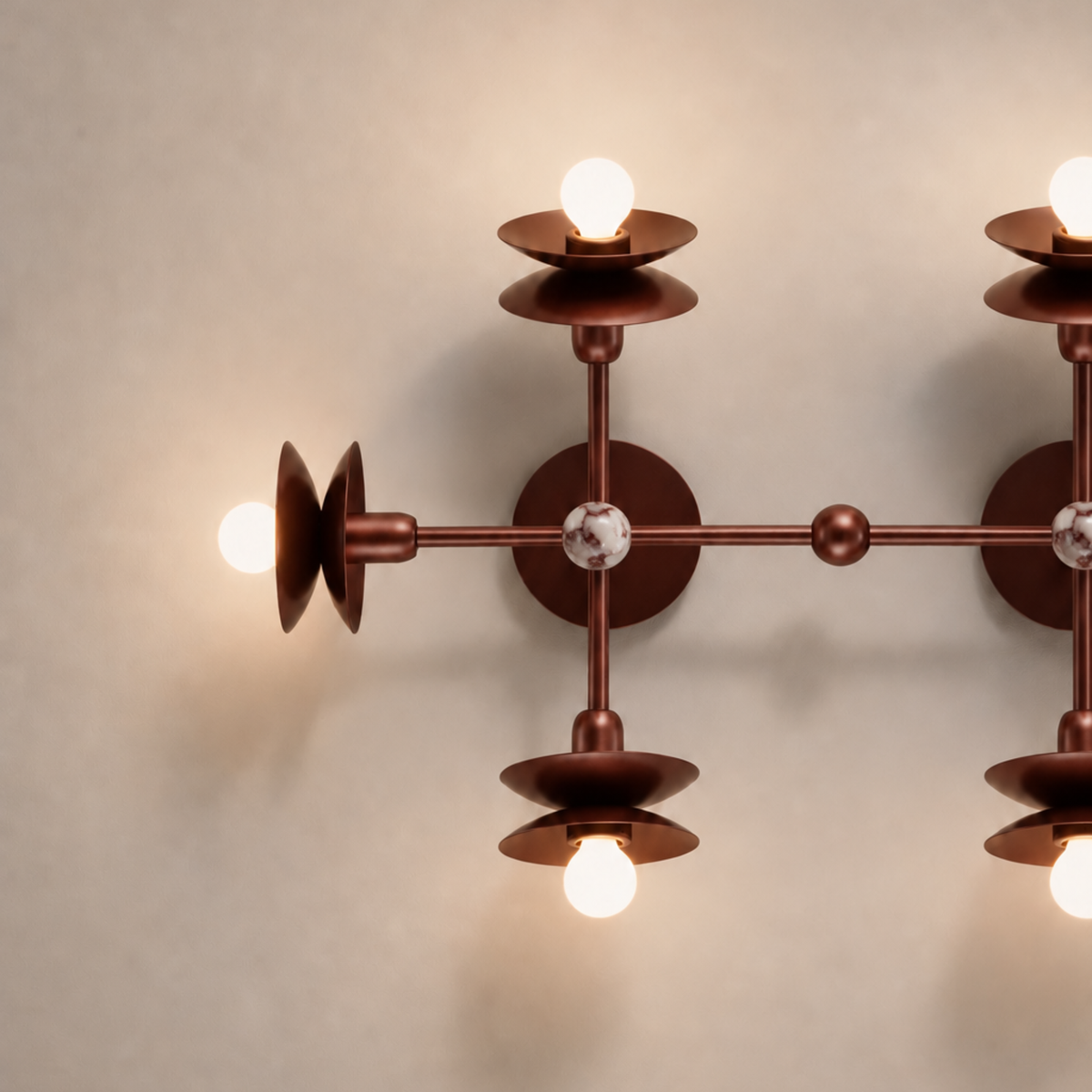 Schwung Babylon Horizon Flush/Wall Sconce Light