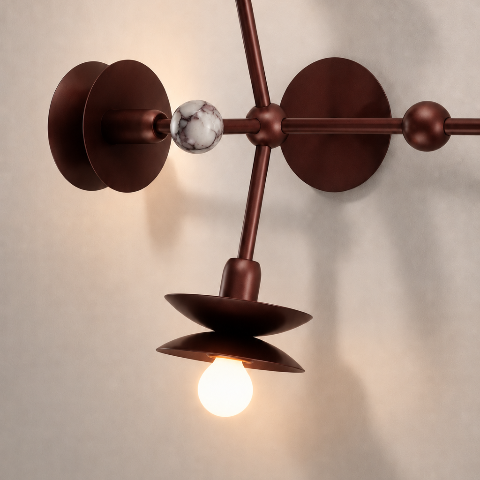 Schwung Babylon Horizon Flush/Wall Sconce Light