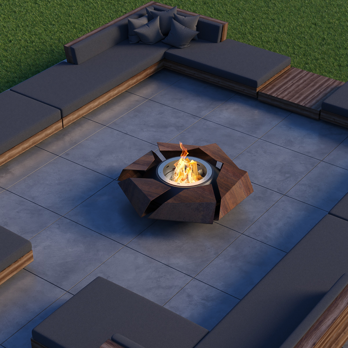 GlammFire Stravaganza Outdoor Fire Pit