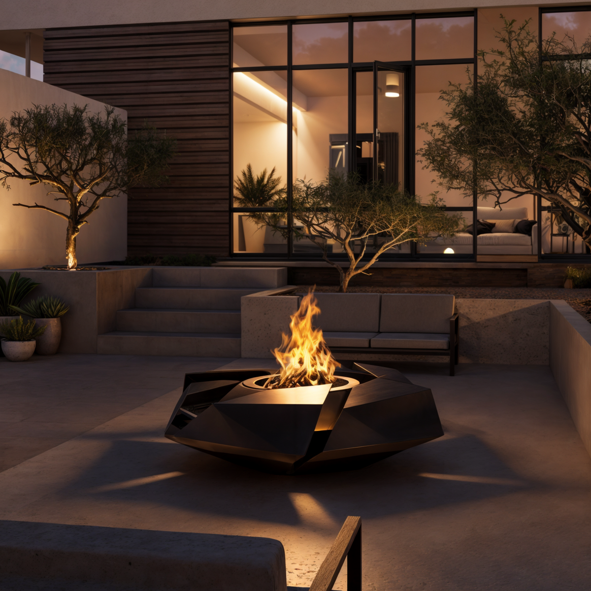 GlammFire Stravaganza Outdoor Fire Pit