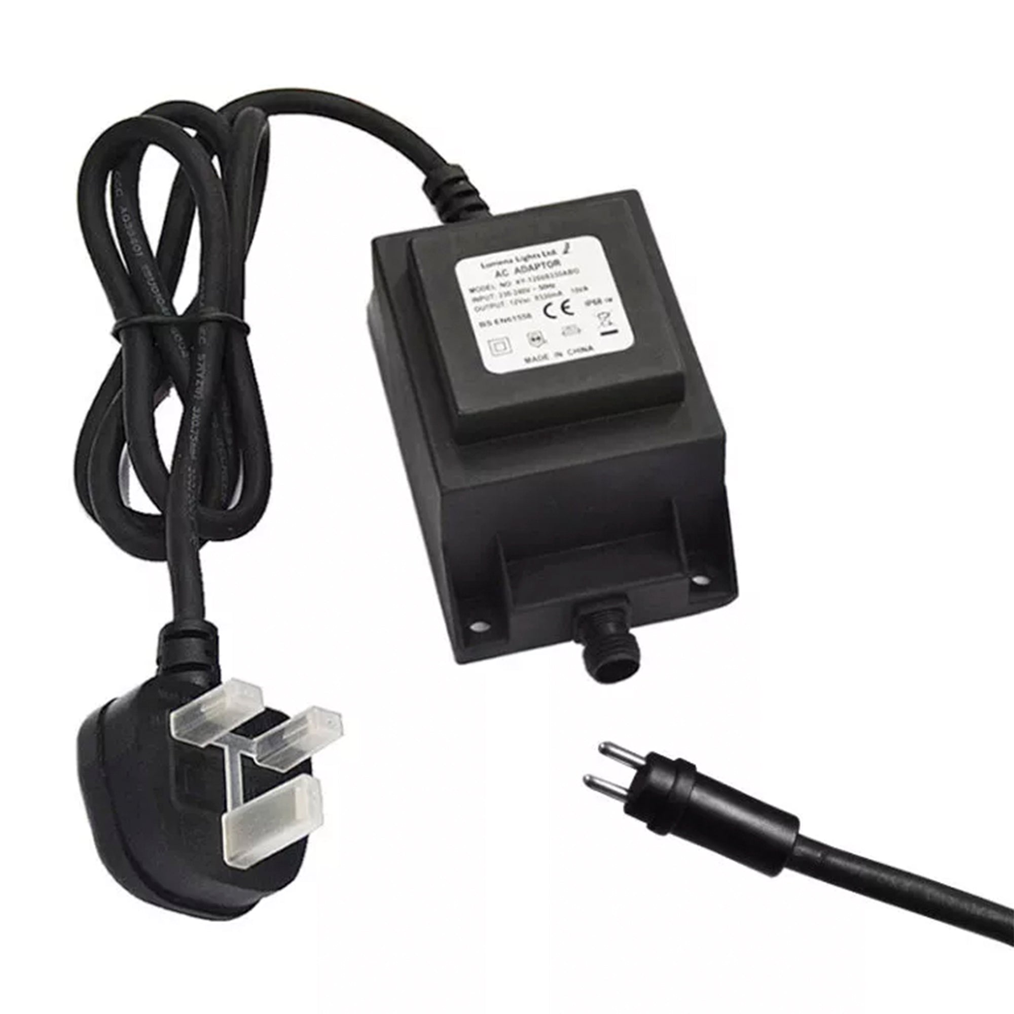 Lumena 12v AC Waterproof Transformer for use with Cosmic Orion 12V Festoon Lights