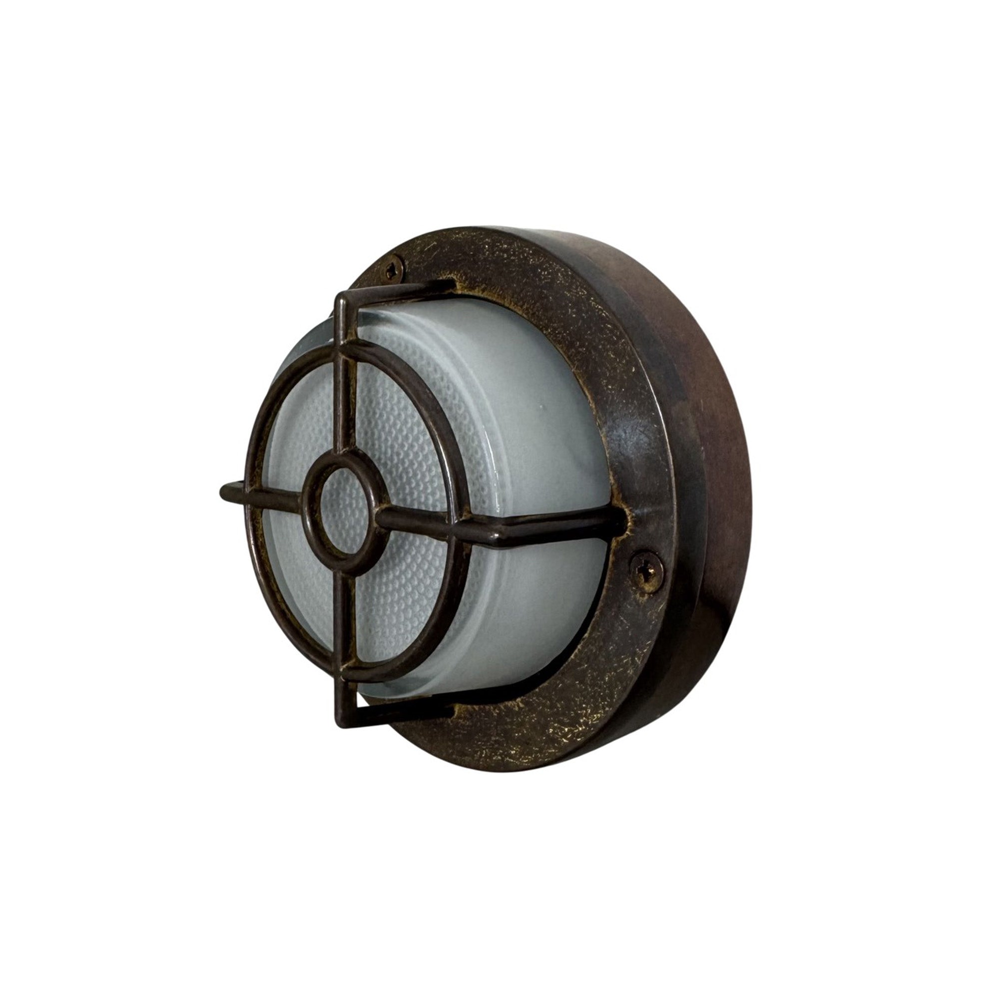 Walkway Guard Light - Antique Brass