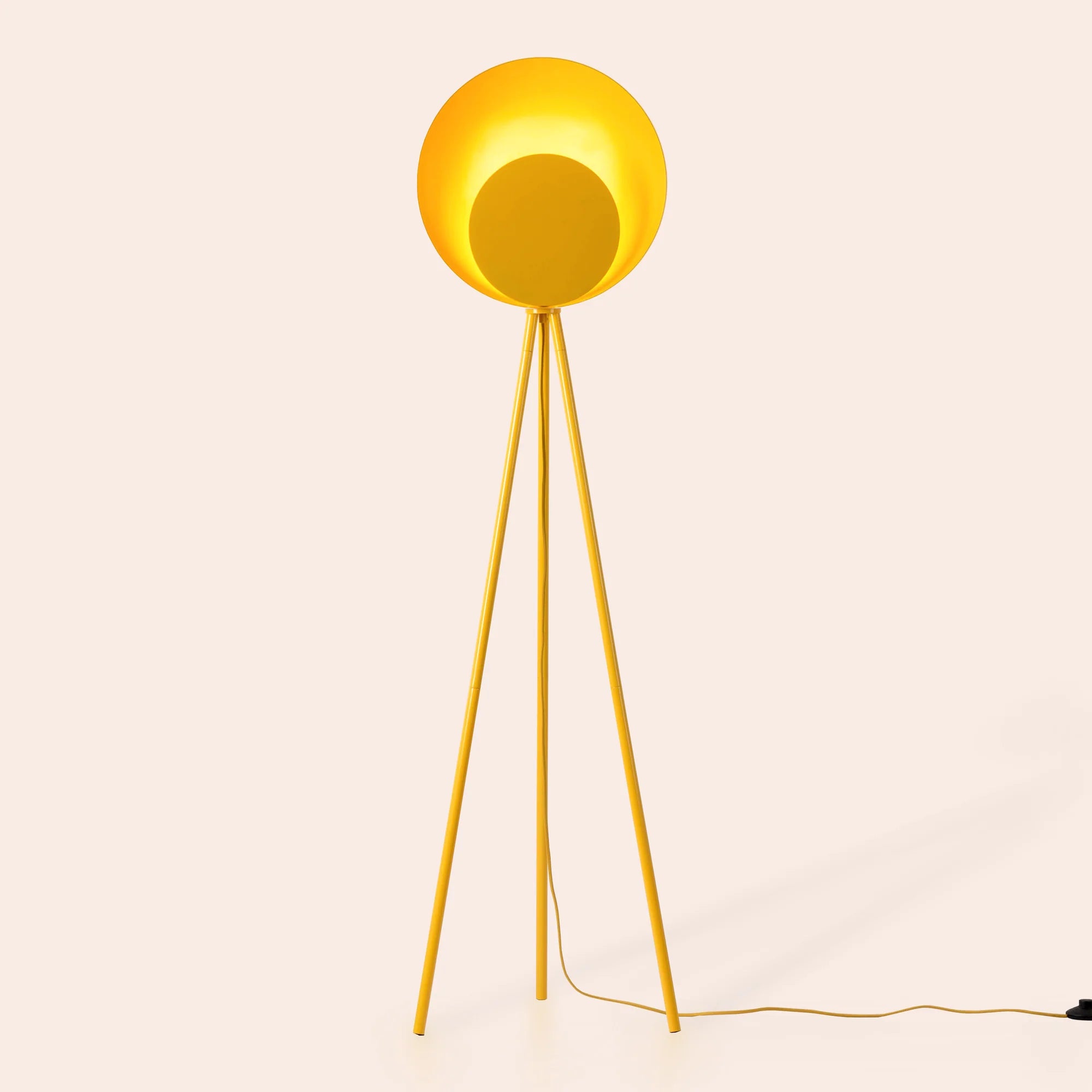 houseof. Diffuser Floor Lamp - Yolk Yellow