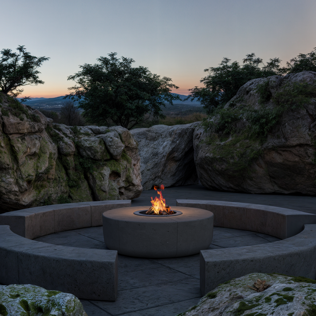 Glammfire Zarzuela Outdoor Fire Pit
