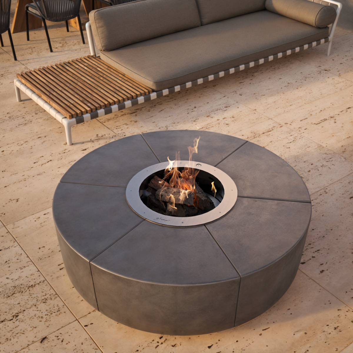 Glammfire Zarzuela Outdoor Fire Pit