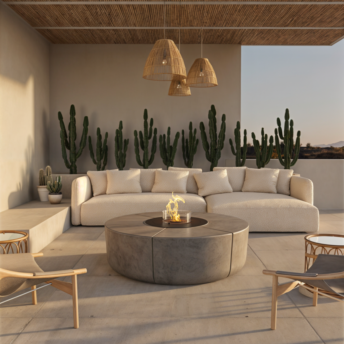 Glammfire Zarzuela Outdoor Fire Pit