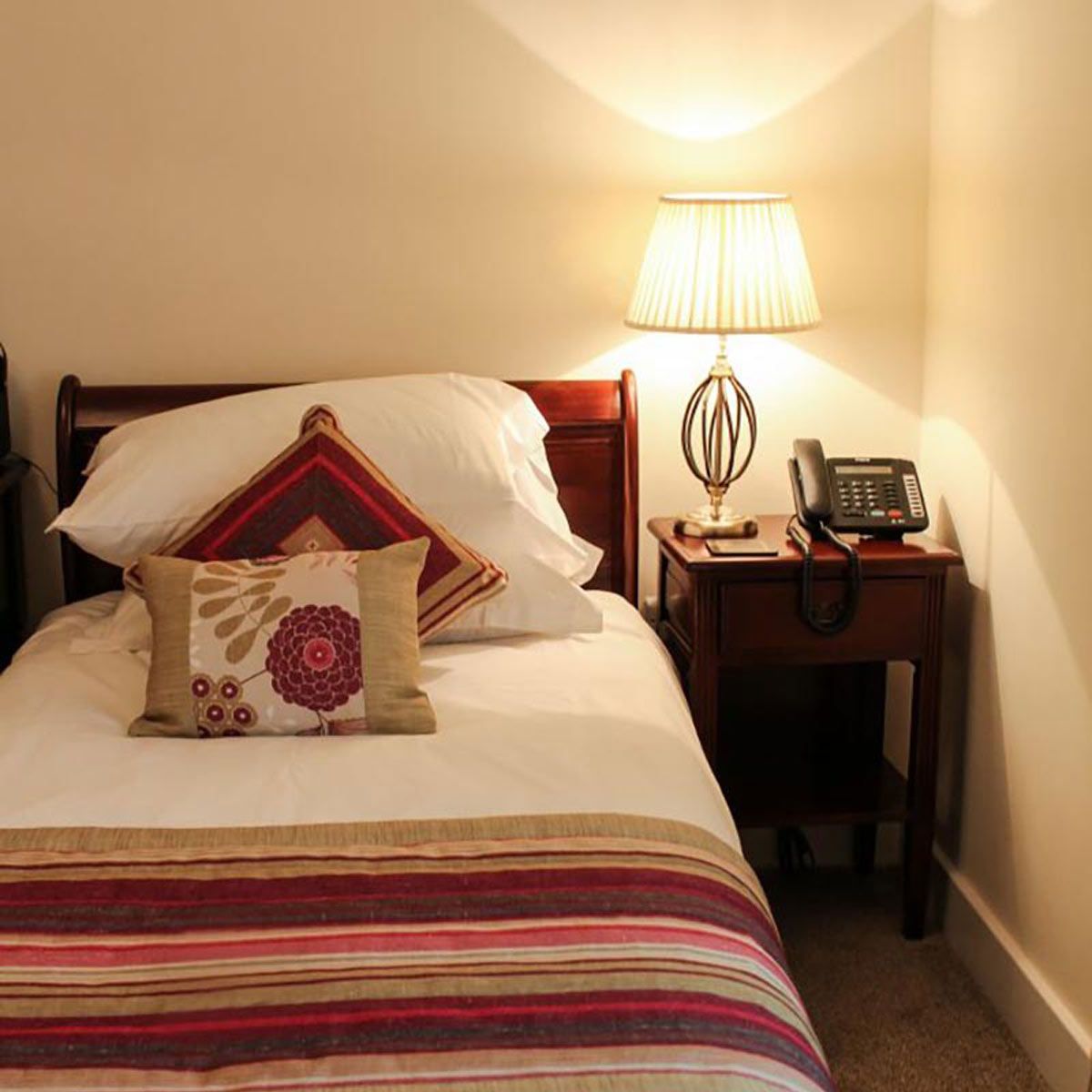 Elstead Aegean Single Table Lamp - Aged Brass