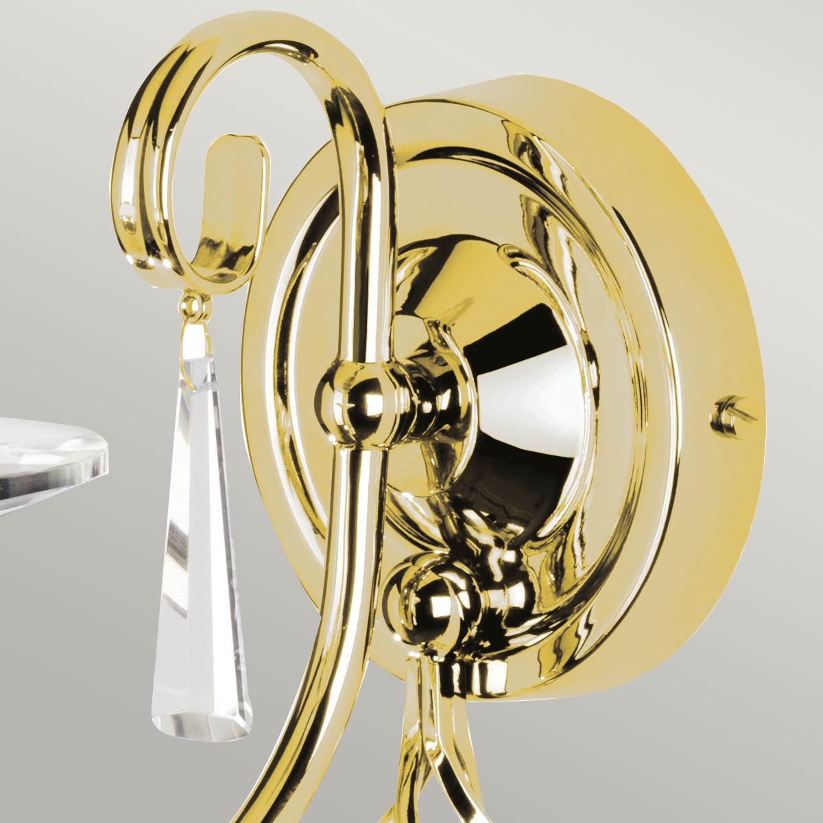 Elstead Aegean Single Wall Light - Polished Brass