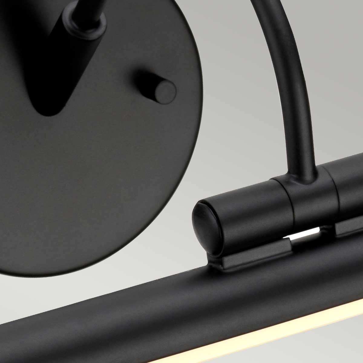 Elstead Alton Single Large LED Picture Light - Black