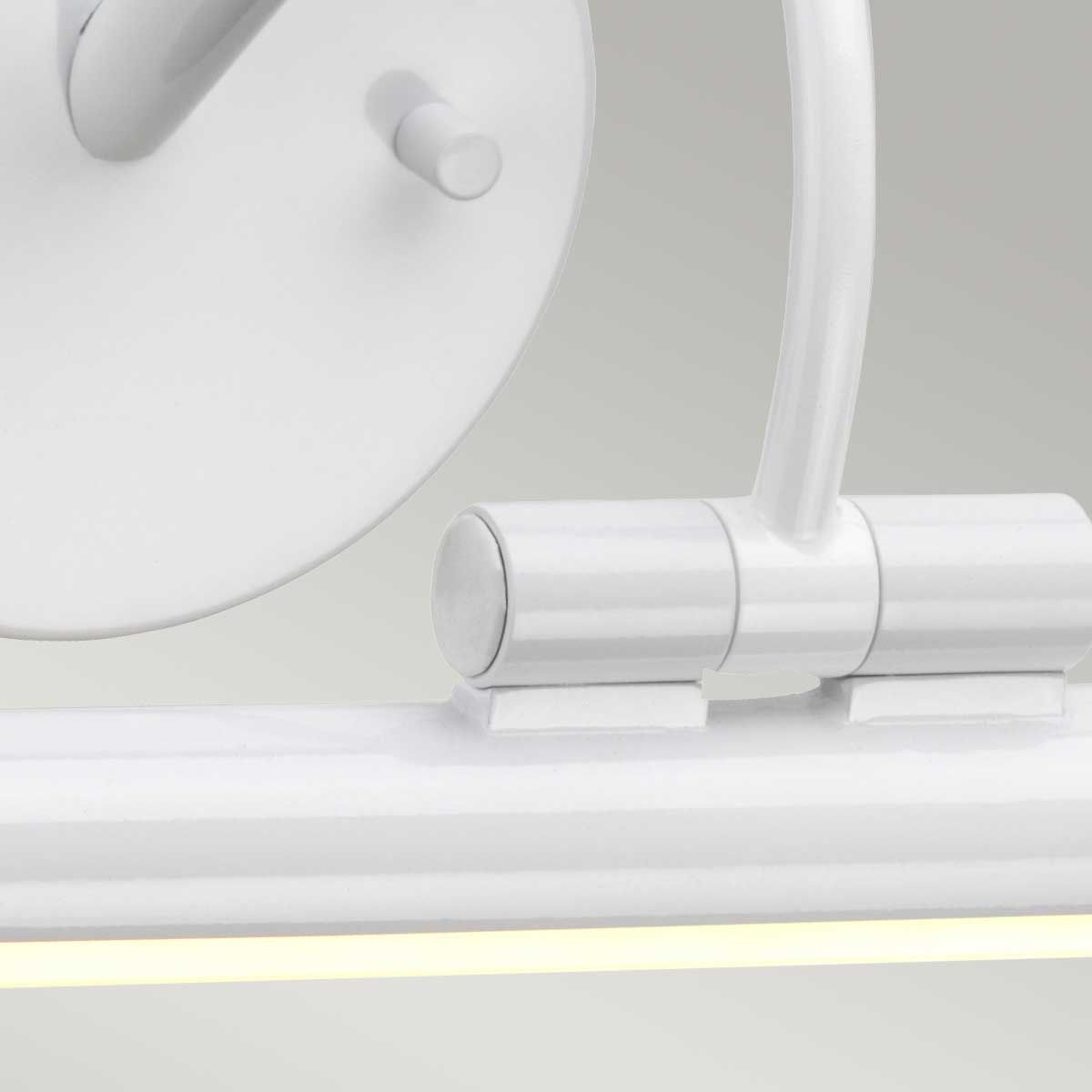 Elstead Alton Single Large LED Picture Light - White