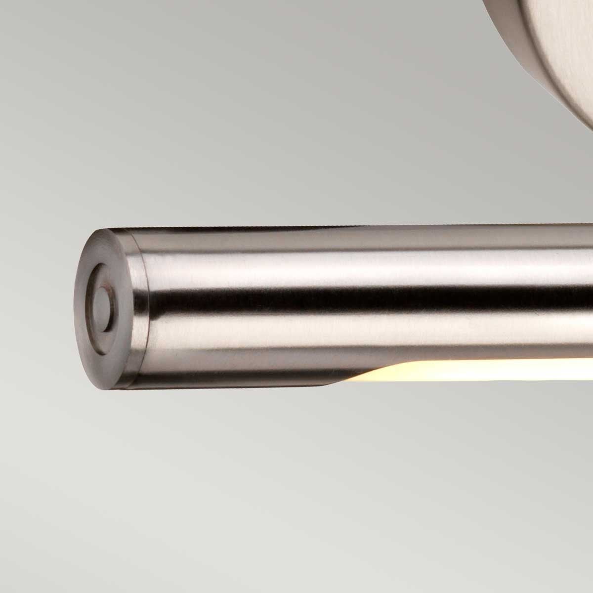 Elstead Alton Single Small LED Picture Light - Brushed Nickel