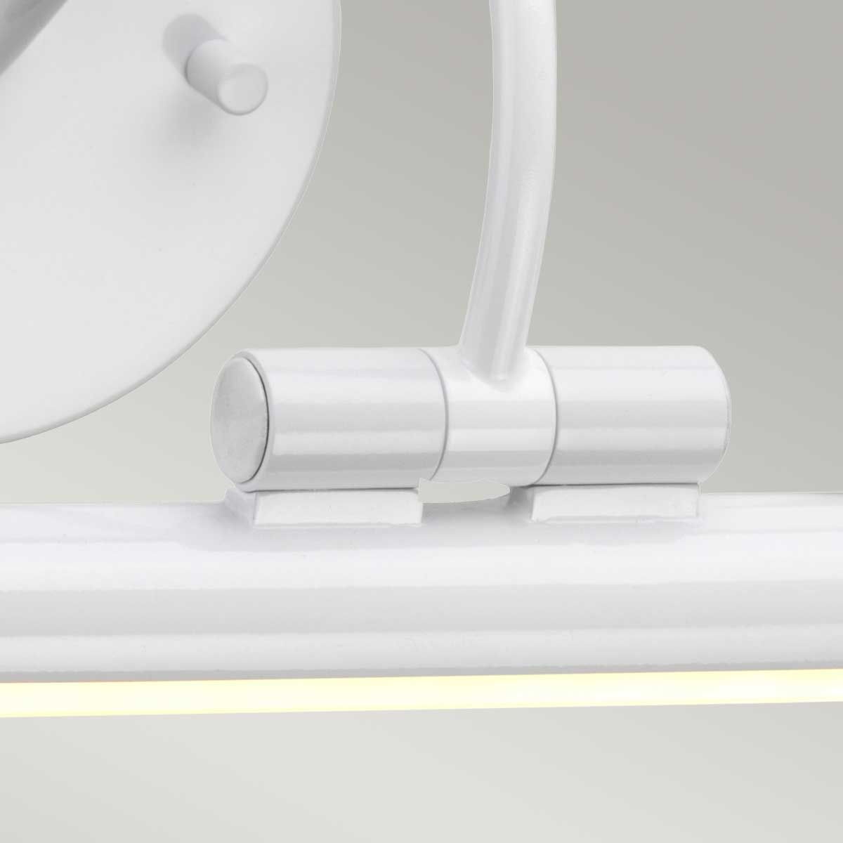 Elstead Alton Single Small LED Picture Light - White
