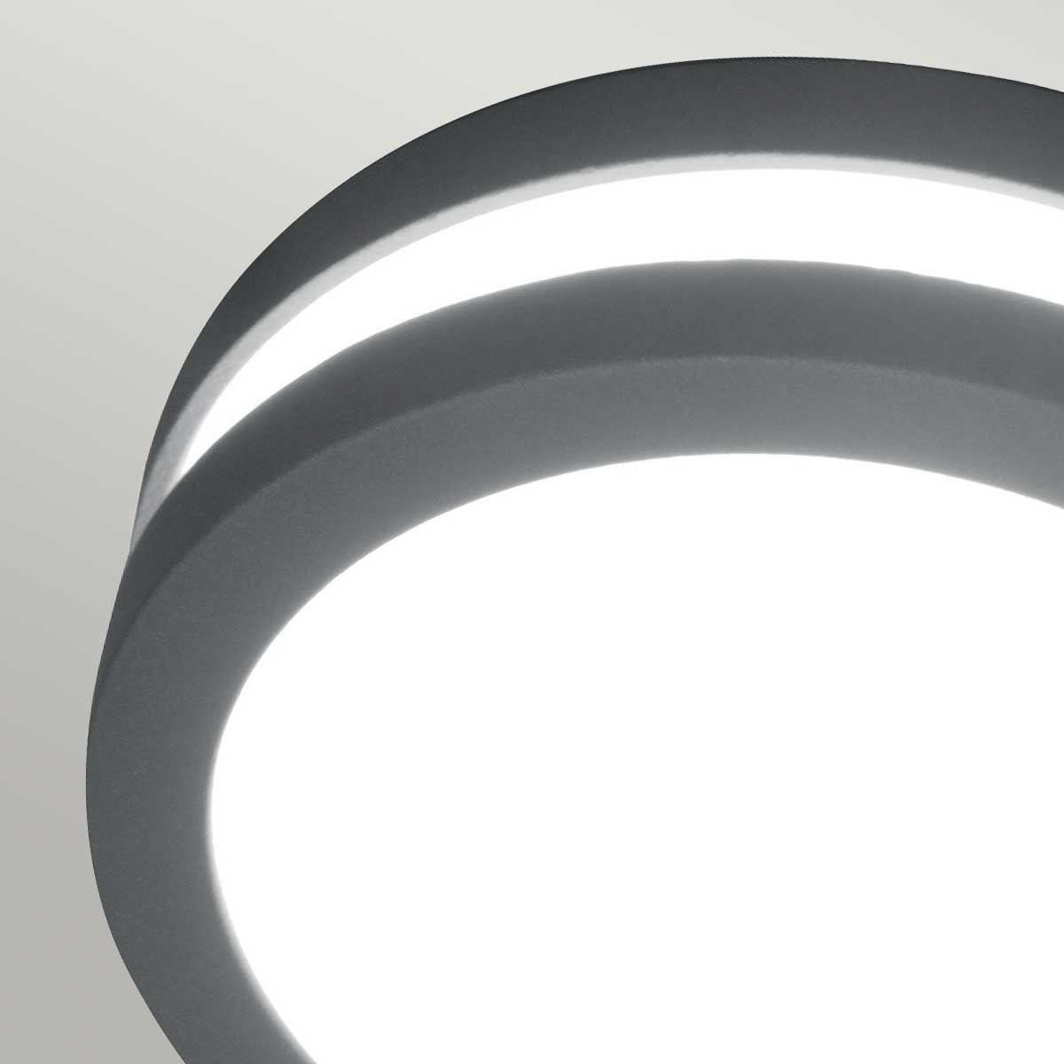 Elstead Ano 1W Single Wall/Ceiling Lantern - Graphite