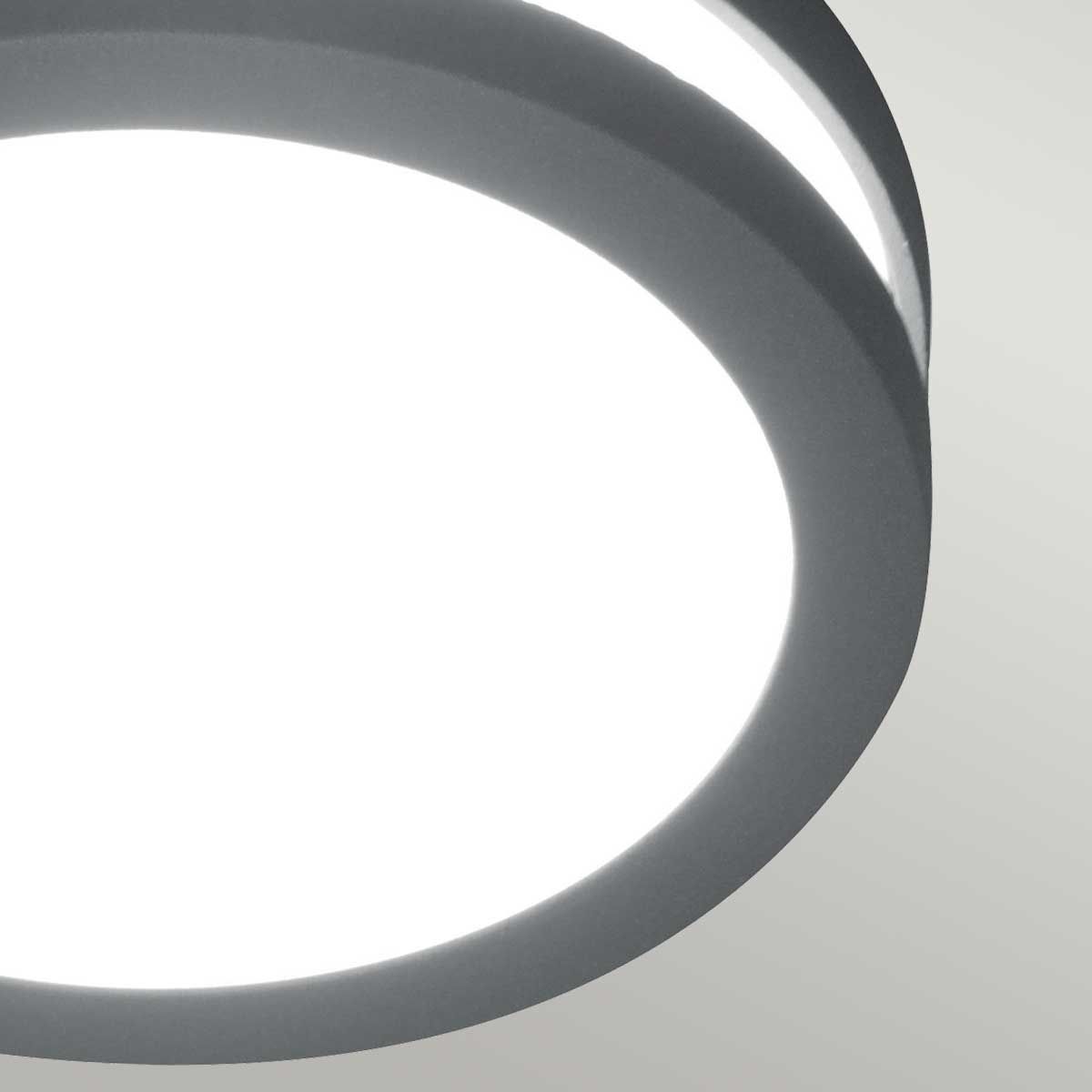 Elstead Ano 1W Single Wall/Ceiling Lantern - Graphite