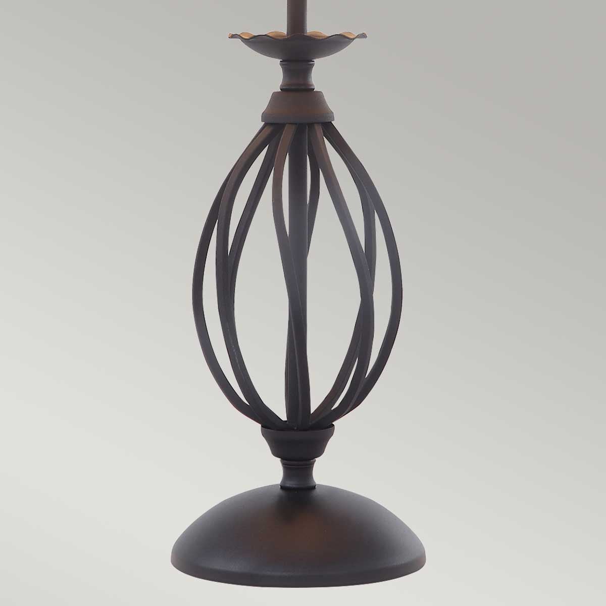 Elstead Artisan Single Table Lamp - Black