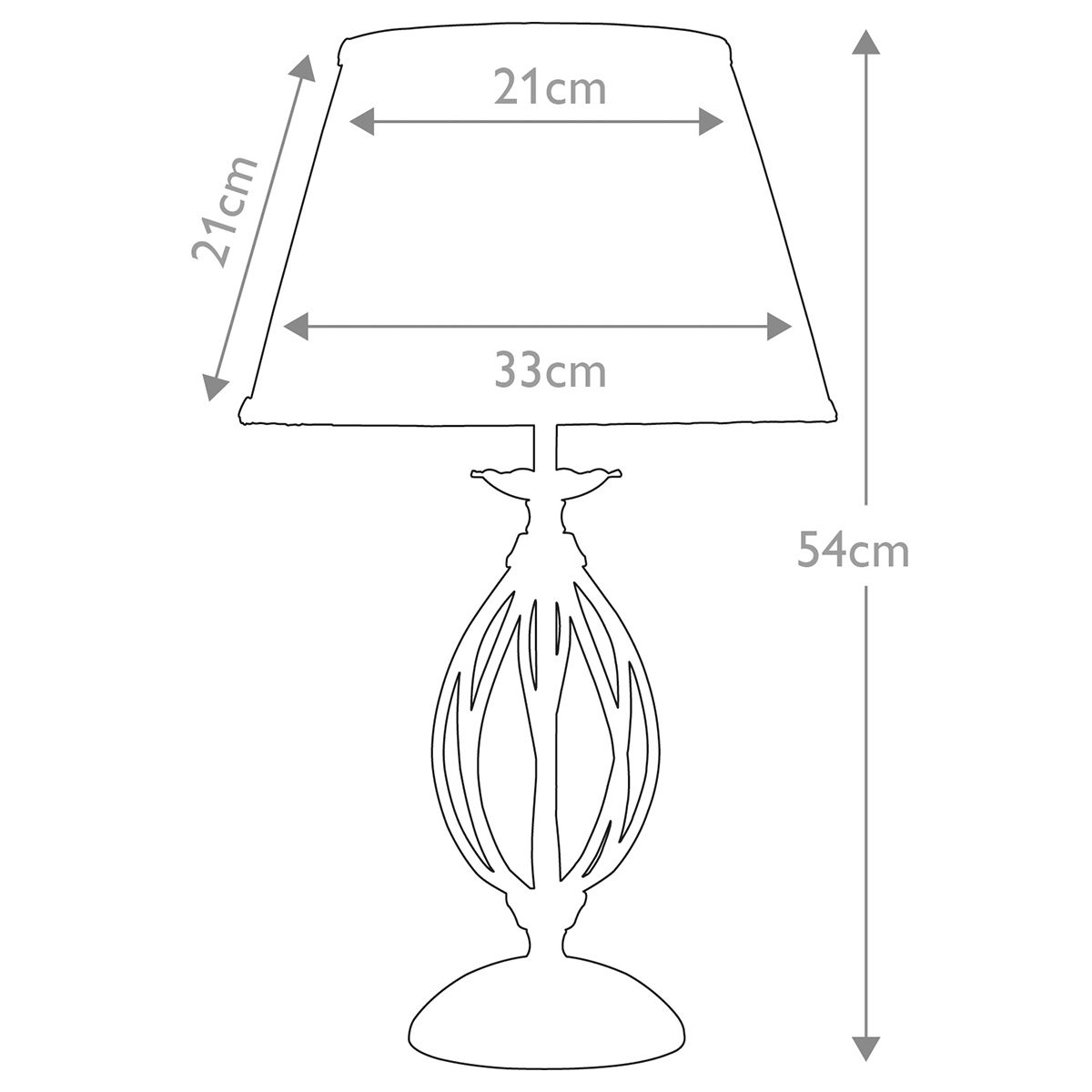 Elstead Artisan Single Table Lamp - Black