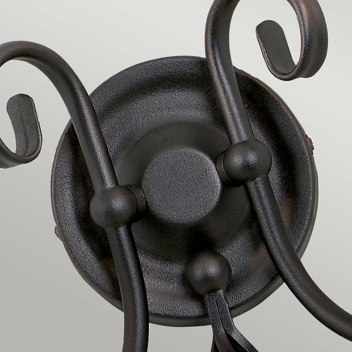Elstead Artisan 2 Light Wall Light - Black