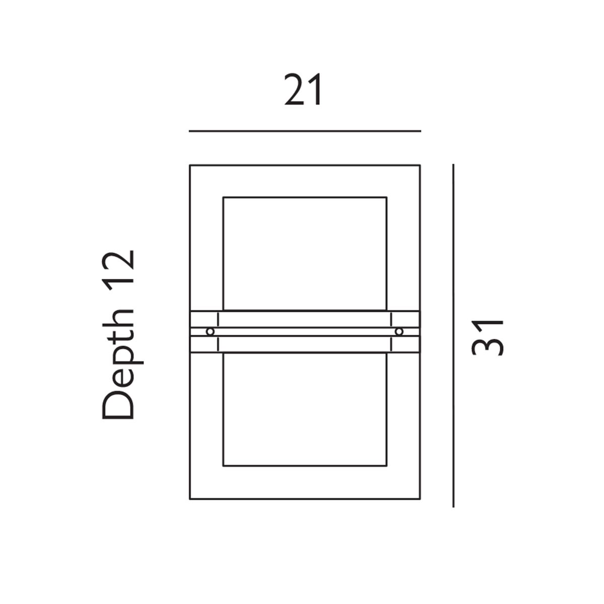 Norlys Basel Single Wall Lantern - Galvanised with Clear Glass