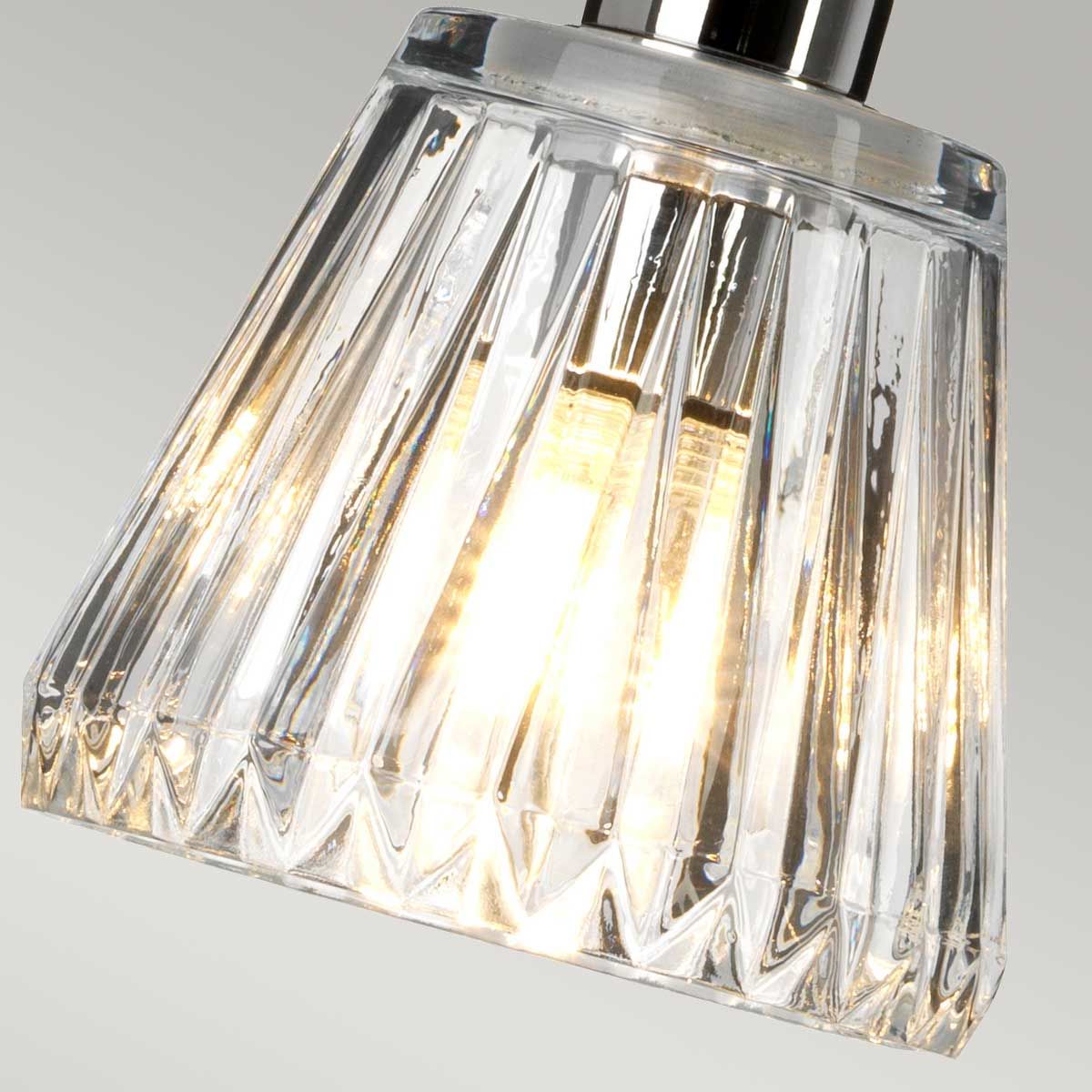 Elstead Agatha Single Bathroom Pendant - Polished Chrome