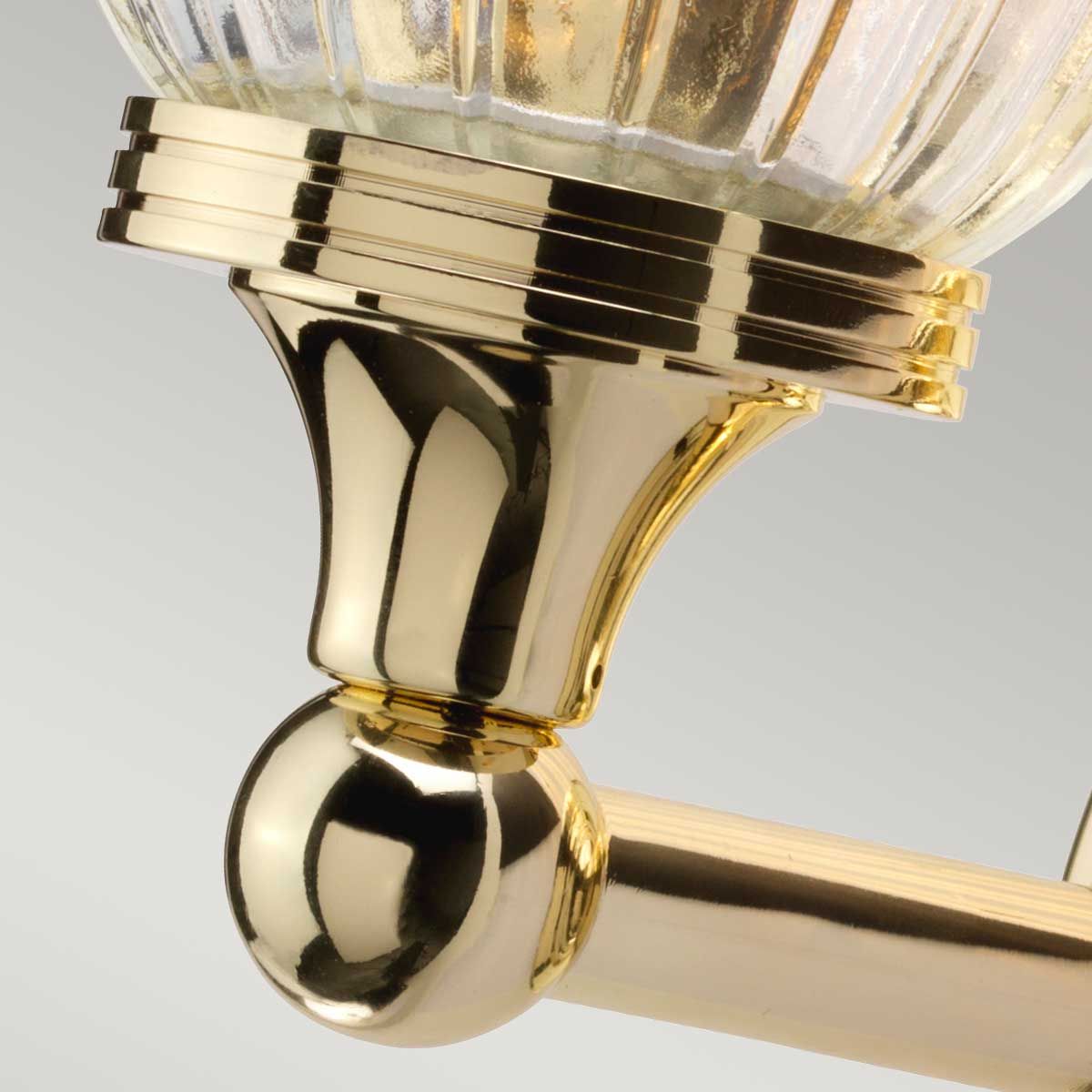 Elstead Austen Single Bathroom Wall Light - Polished Brass