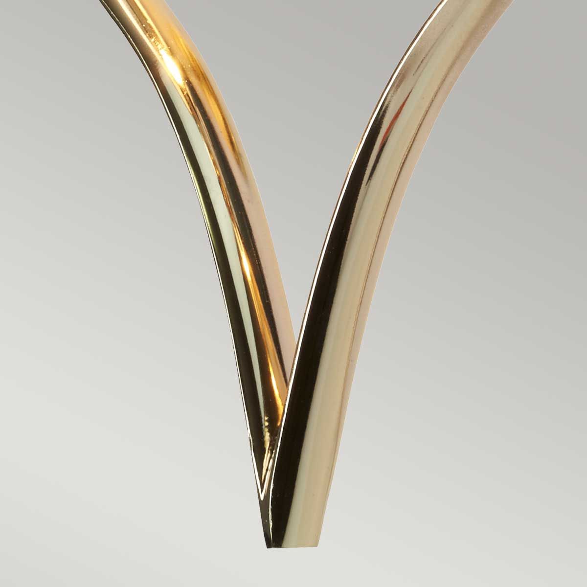 Elstead Falmouth 2 Light Bathroom Wall Light - French Gold