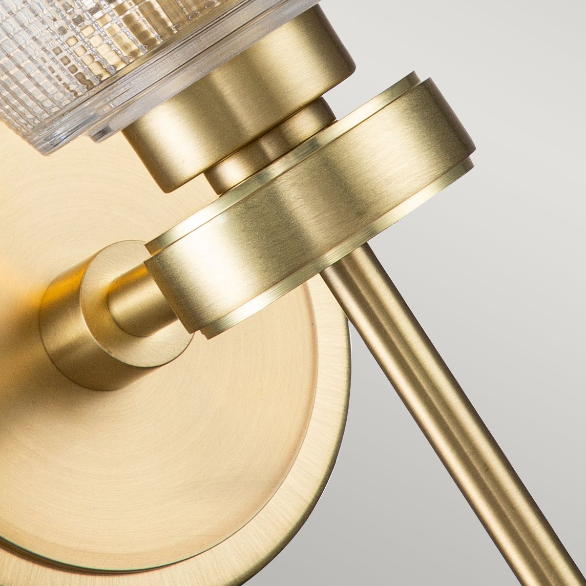 Elstead Gunnislake Single Bathroom Wall Light - Brushed Brass
