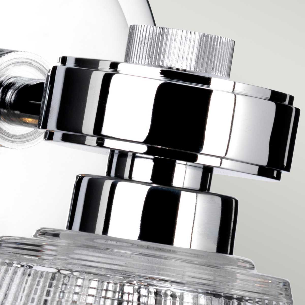 Elstead Gunnislake Single Bathroom Wall Light - Polished Chrome